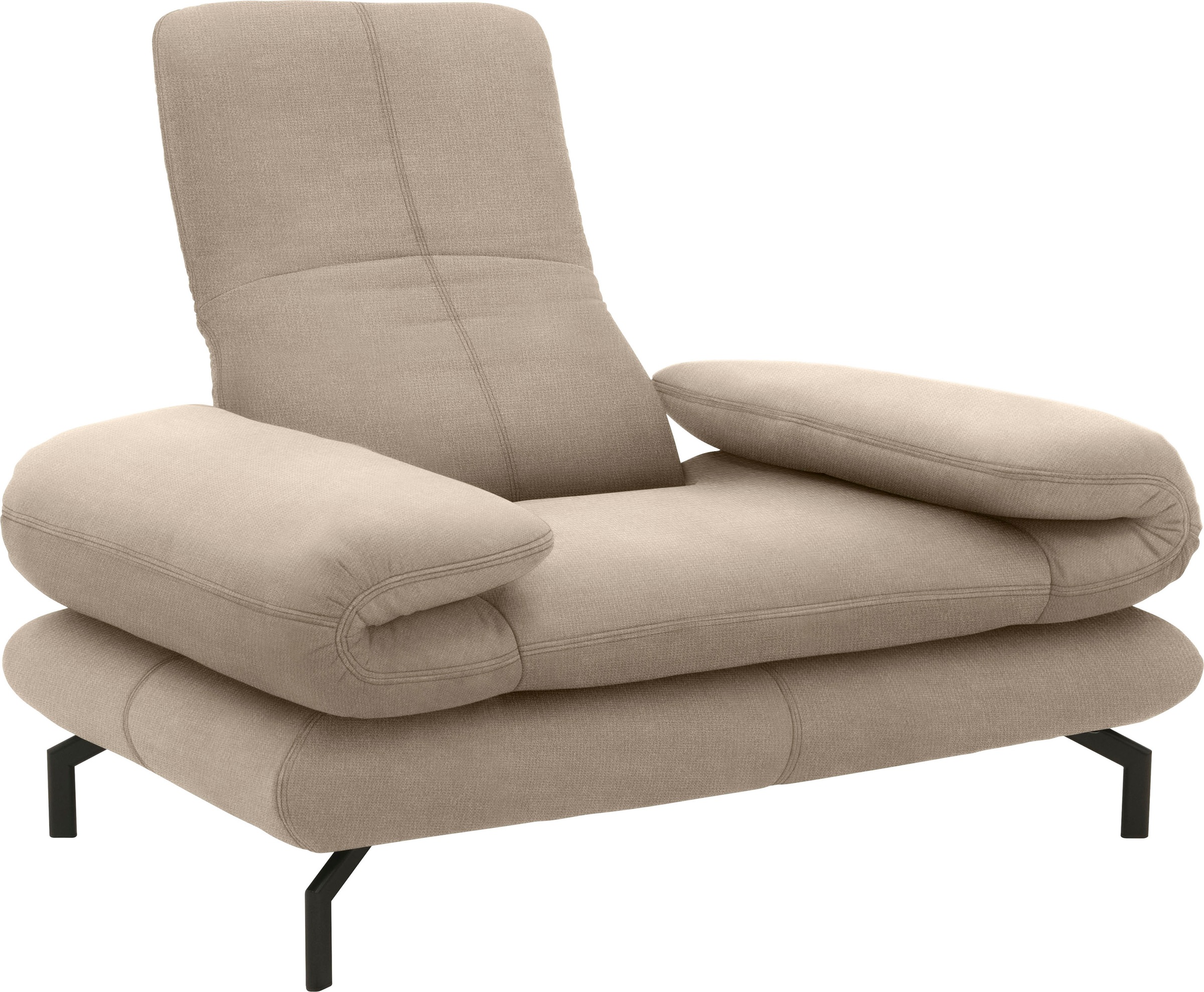 LOOKS by Wolfgang Joop Sessel »LOOKS XIII Loungesessel«, Wahlweise mit Arm- und Kopfteilverstellung