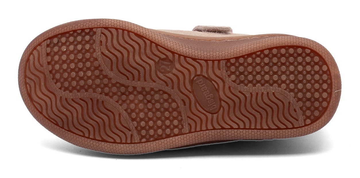 Bisgaard Sneaker »bay l Weite: normal«, Retro, Schnürer mit Lederfutter, Größenschablone zum Download