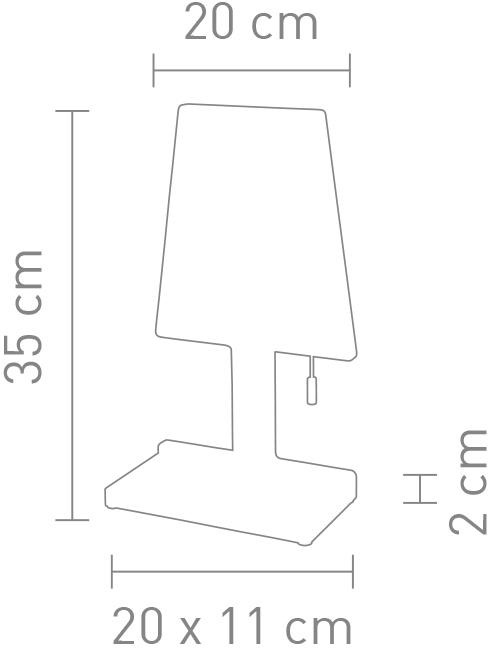 SOMPEX LED Tischleuchte »Steve«, 1 flammig, Leuchtmittel LED-Board | LED fest integriert