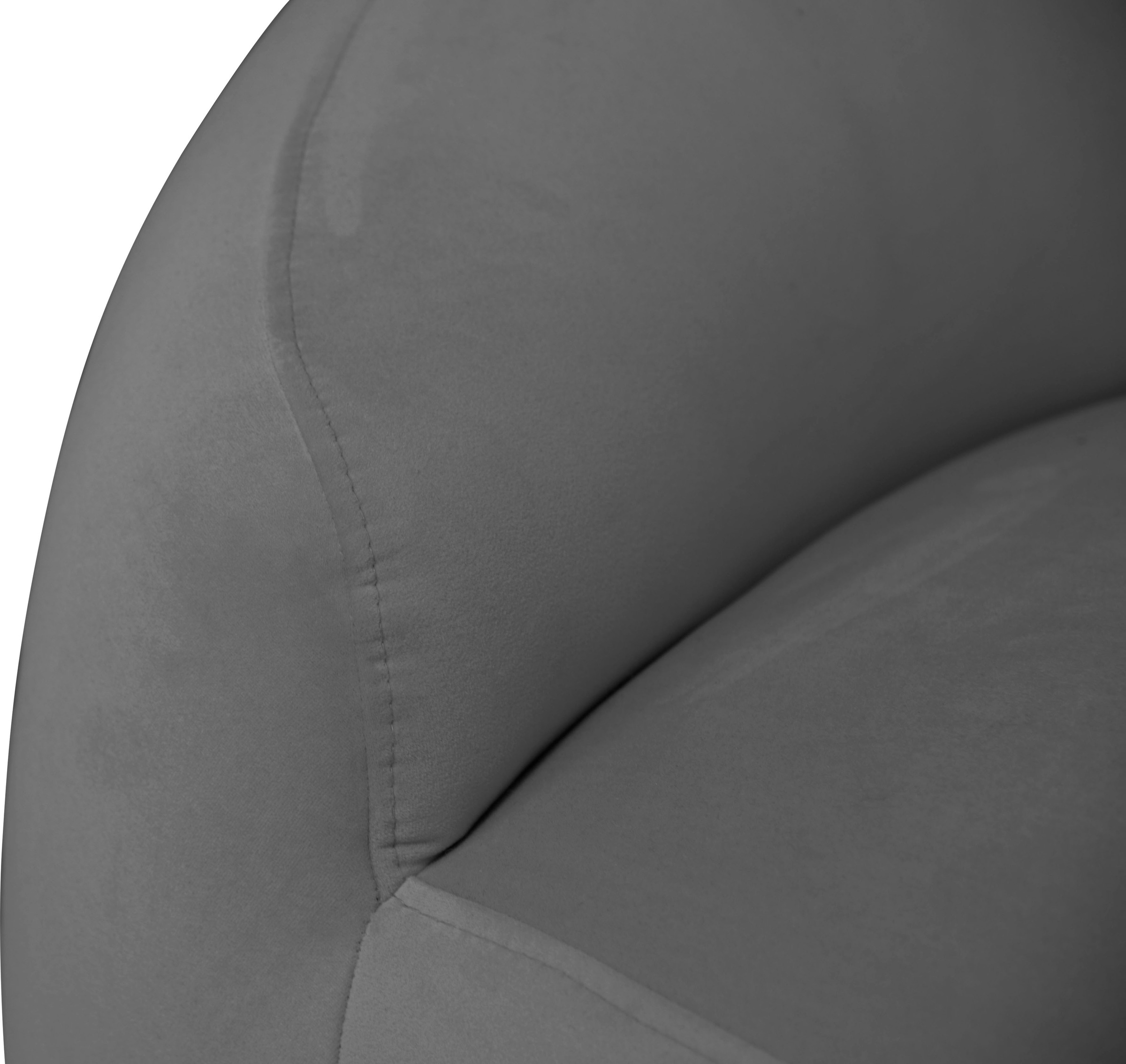 LeGer Home by Lena Gercke Big-Sofa »YANI Designersofa, organische Form, Maße B/T/H: 240/64/81 cm«, mit Wellenunterfederung, auch in Bouclé, passend zur Serie