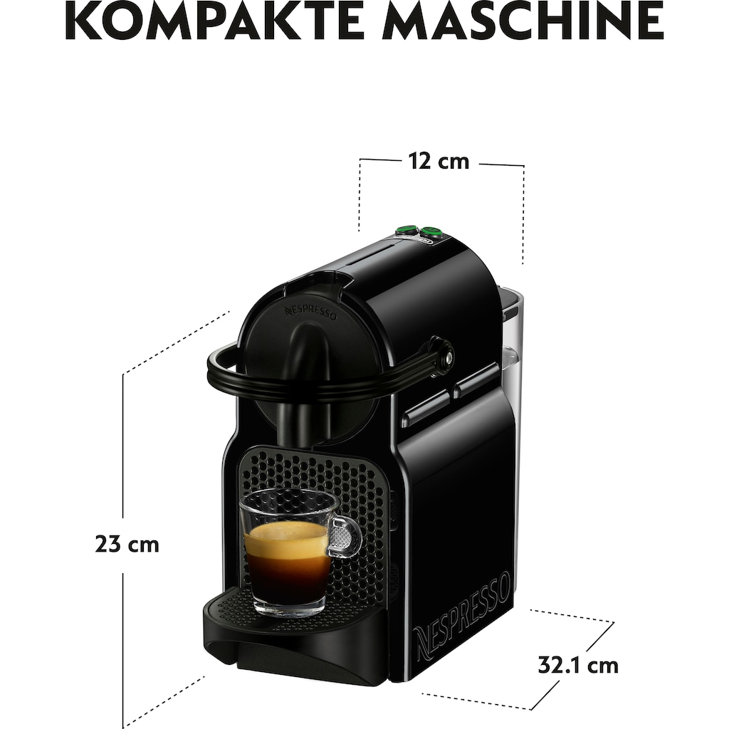 Nespresso Kapselmaschine »Inissia EN 80.B von DeLonghi, Black«