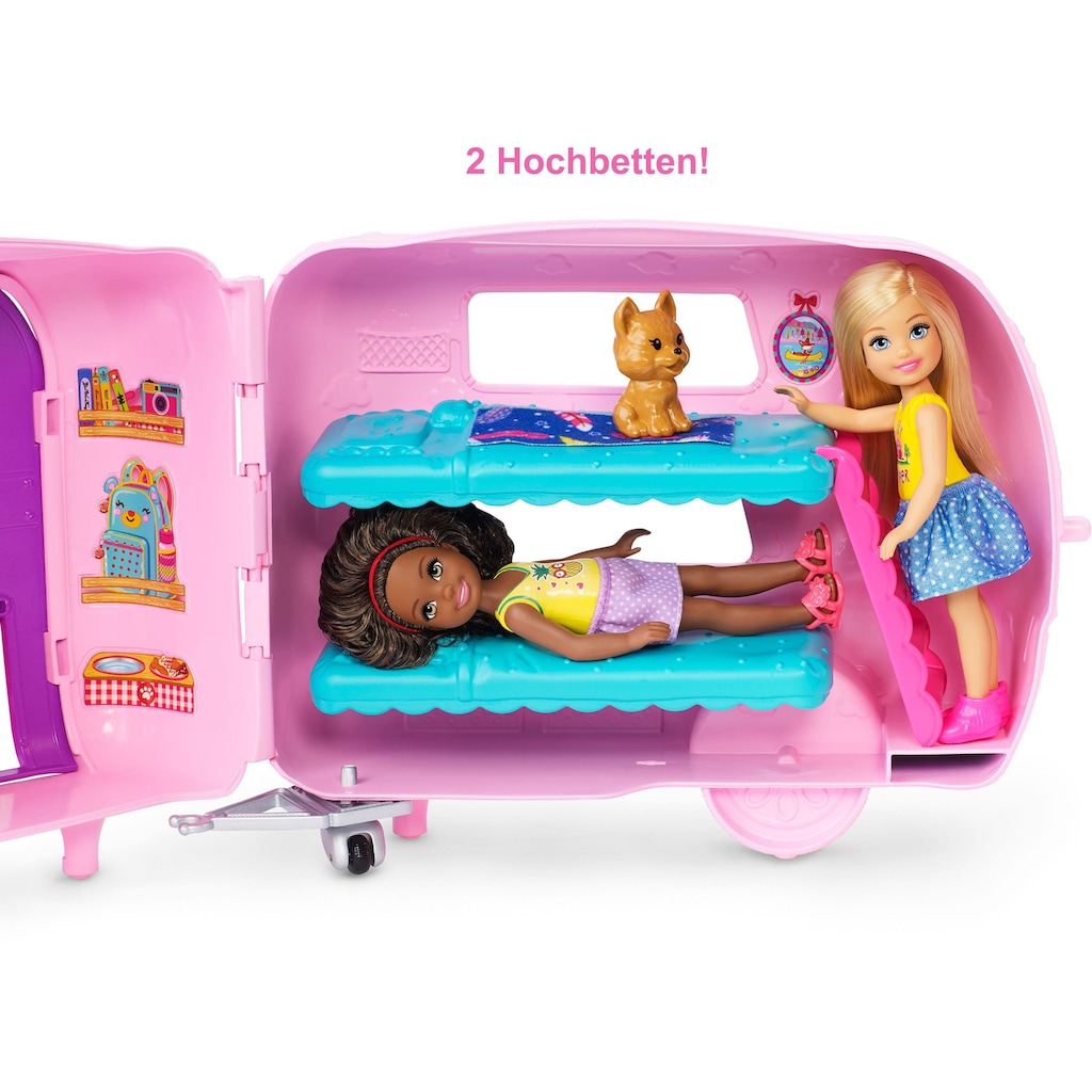 Barbie Puppen Fahrzeug »Chelsea Camper Spielset mit Puppe«