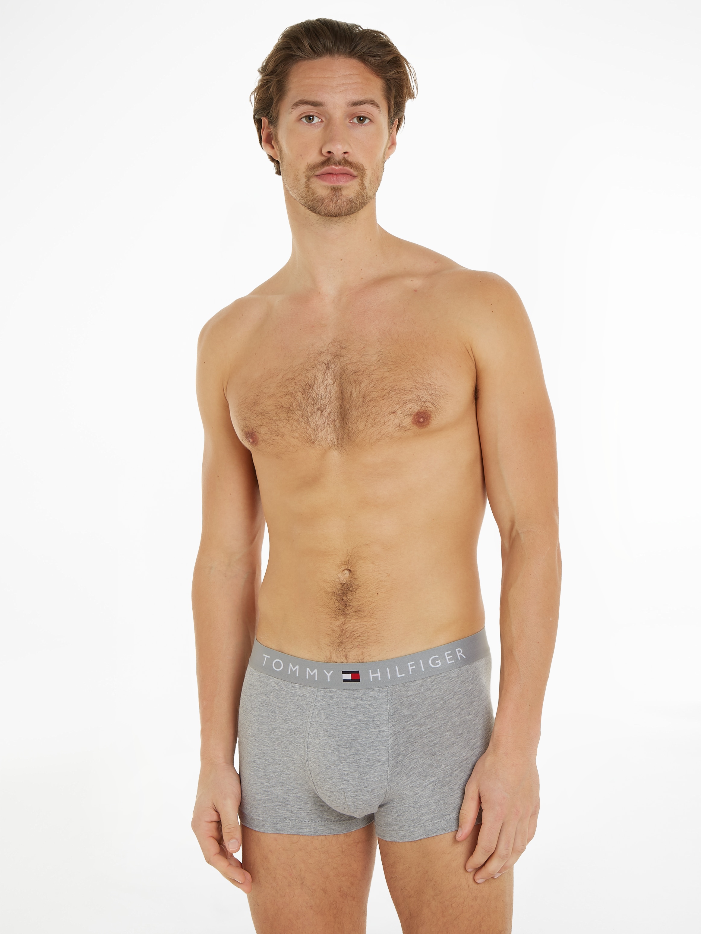 Tommy Hilfiger Underwear Trunk »3P TRUNK WB«, (Packung, 3 St., 3er), mit Logobund