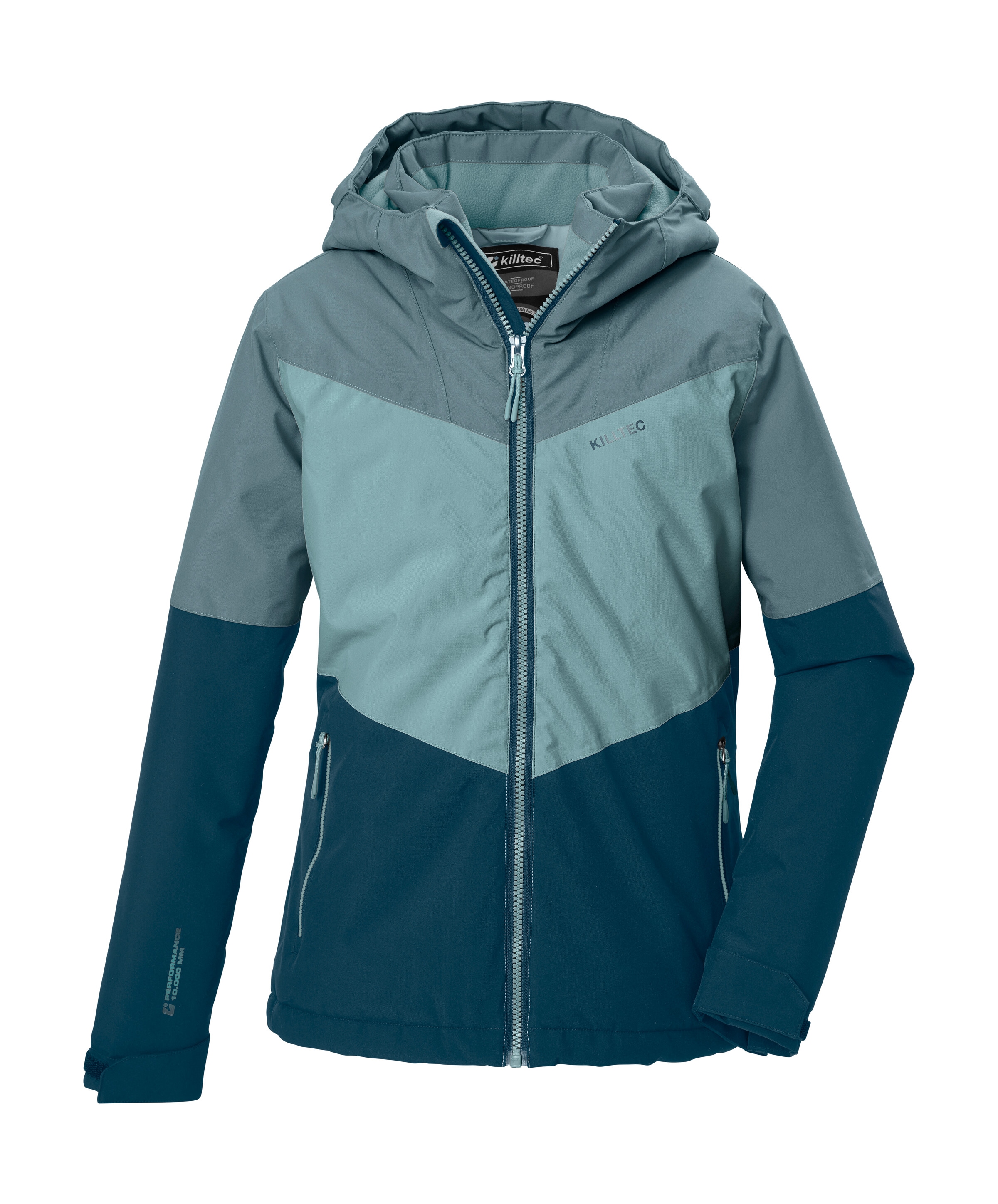 Killtec Funktionsjacke »KOW 156 GRLS JCKT« Wind- und wasserdichte Kinderjacke, reflektierend, warm wattiert