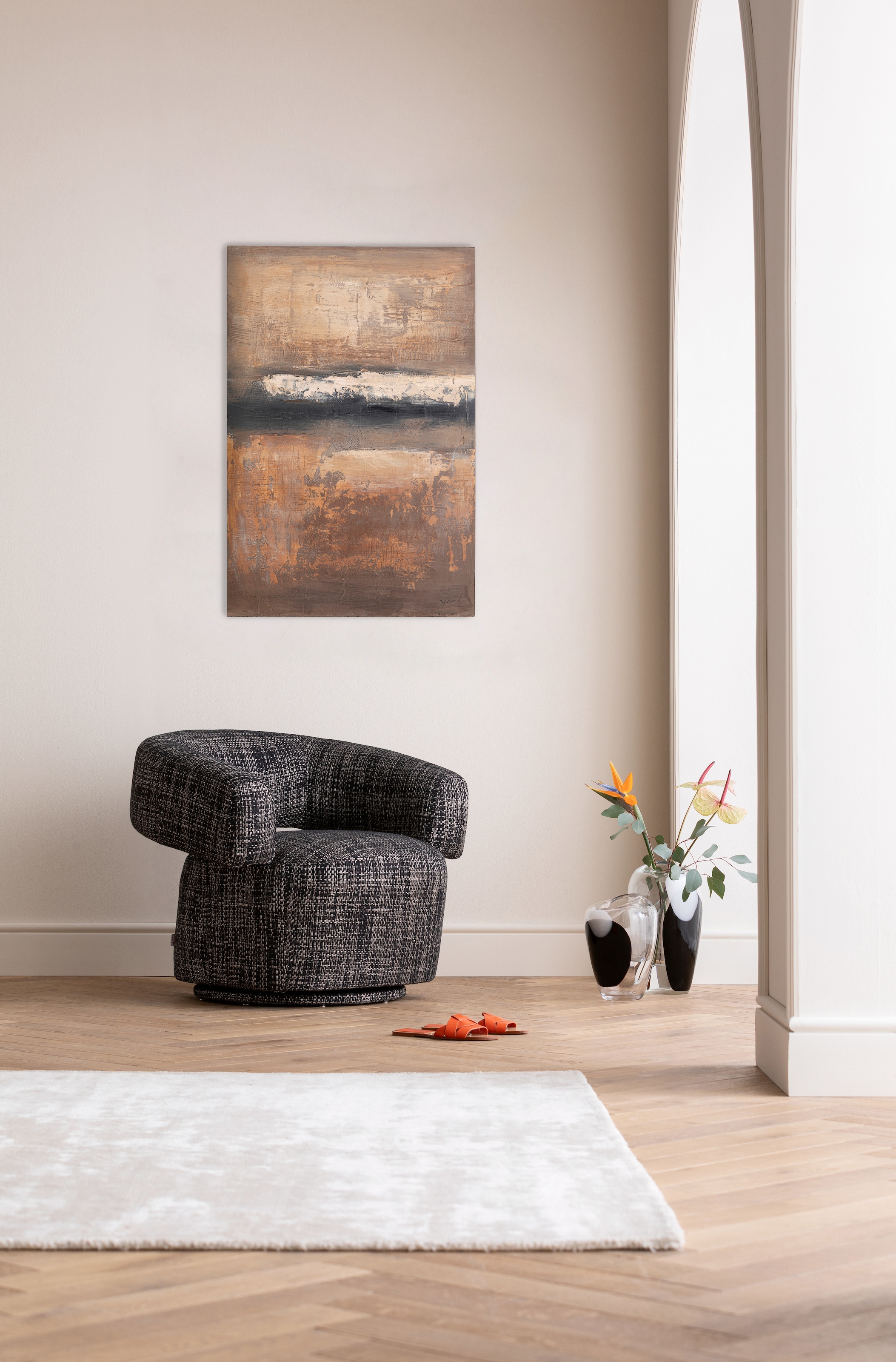 Kare Design Leinwandbild »Dusty Horizon« 1,  verschiedene Größen