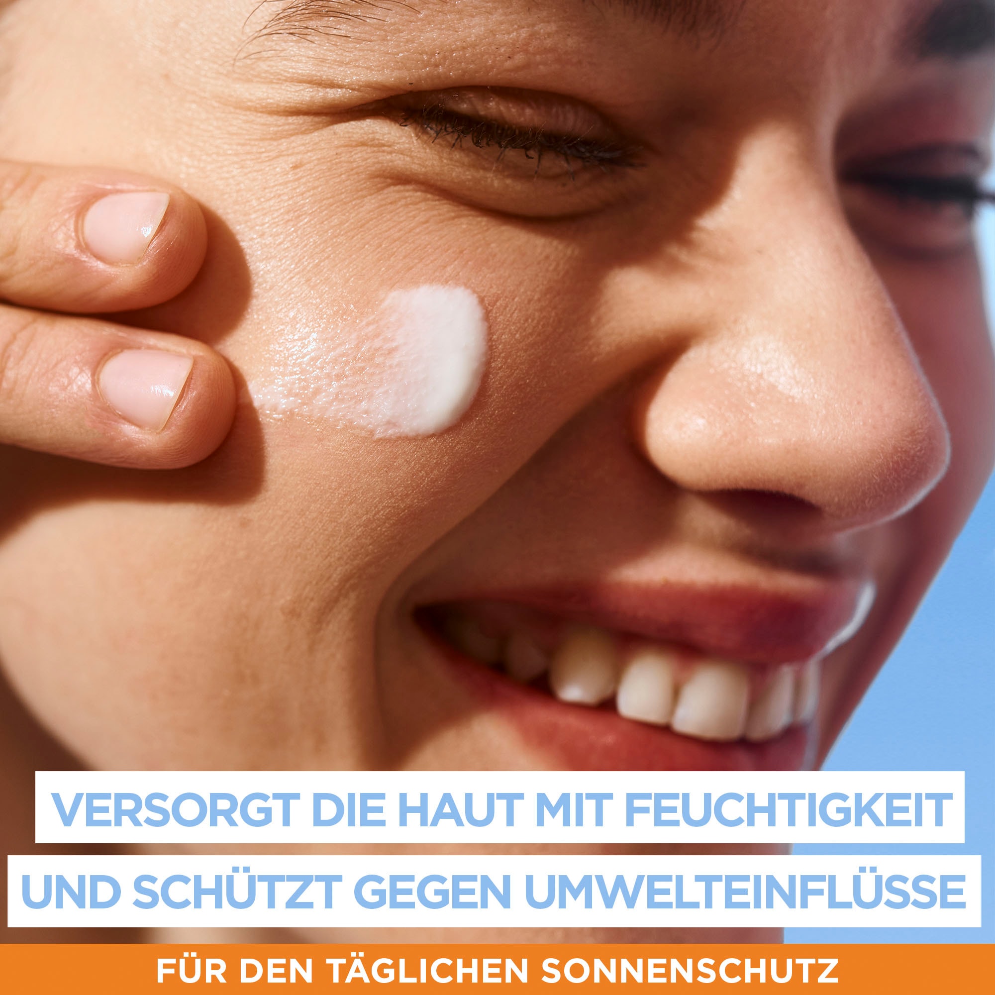 GARNIER Sonnenschutzfluid »Ambre Solaire Sensitive expert+«, mit Hyaluronsäure LSF 50