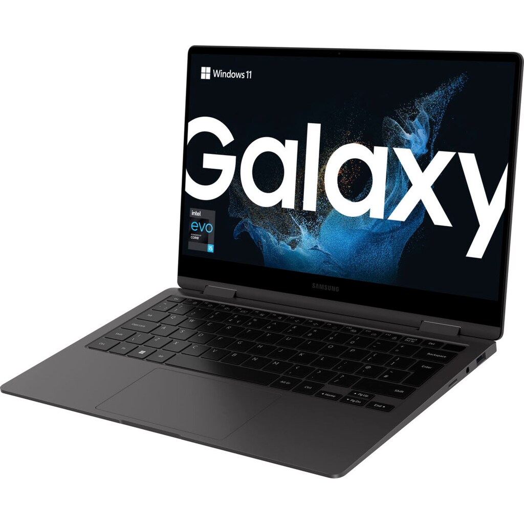 Samsung Notebook »Galaxy Book2 360«, 33,78 cm, / 13,3 Zoll, Intel, Core i5, Iris© Xe Graphics, 256 GB SSD