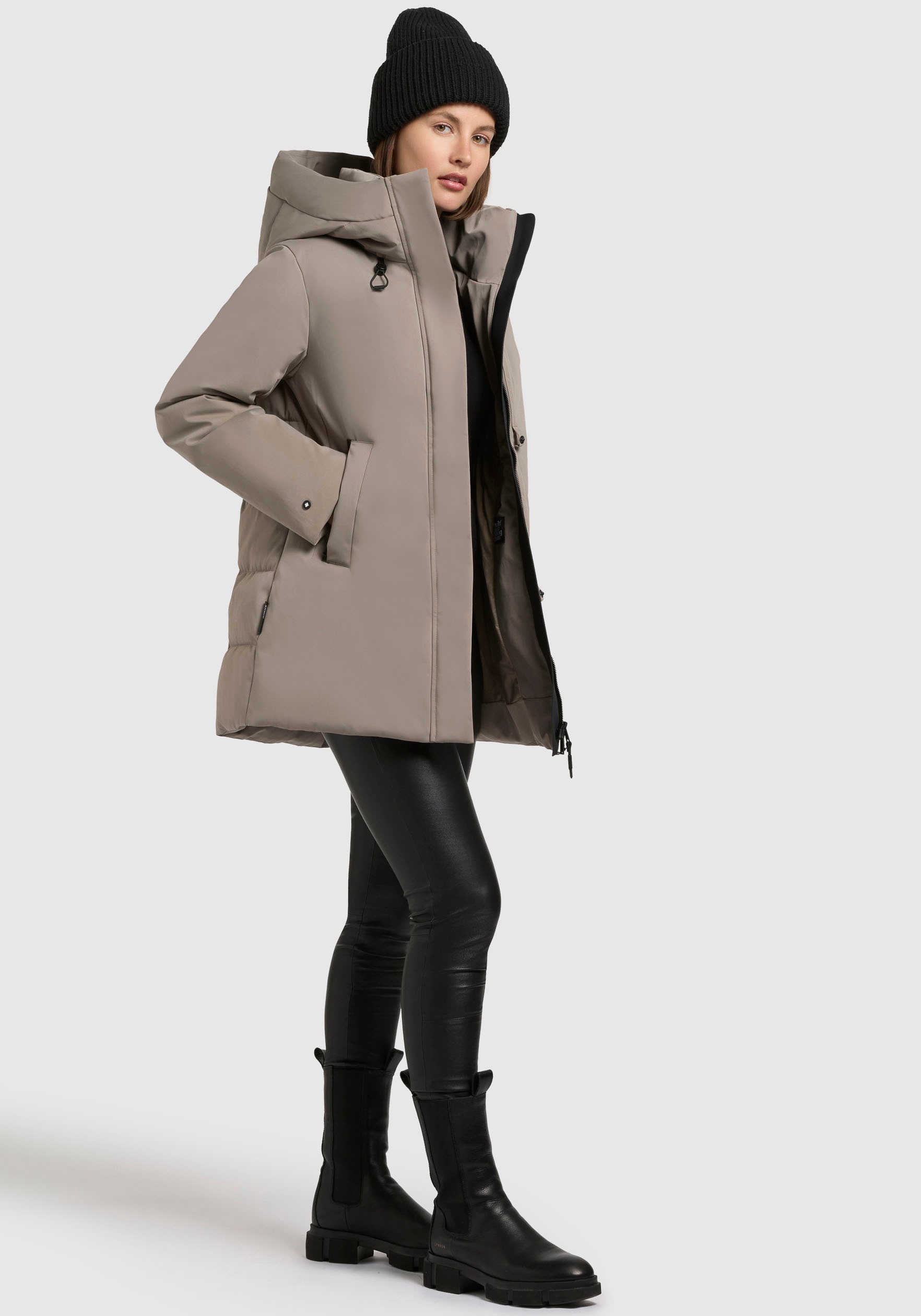 khujo Steppjacke »PALLA«, mit Kapuze