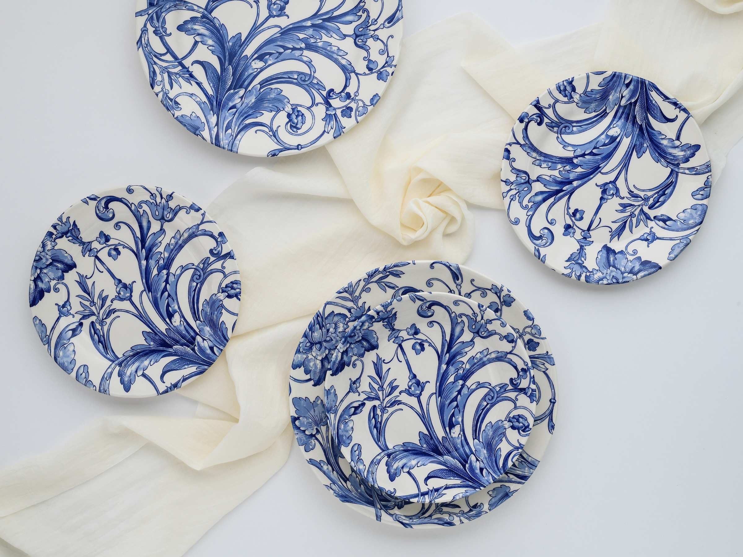 CreaTable Teller-Set »Venecia, Tellerset 18-tlg« Traditionell, Nostalgie