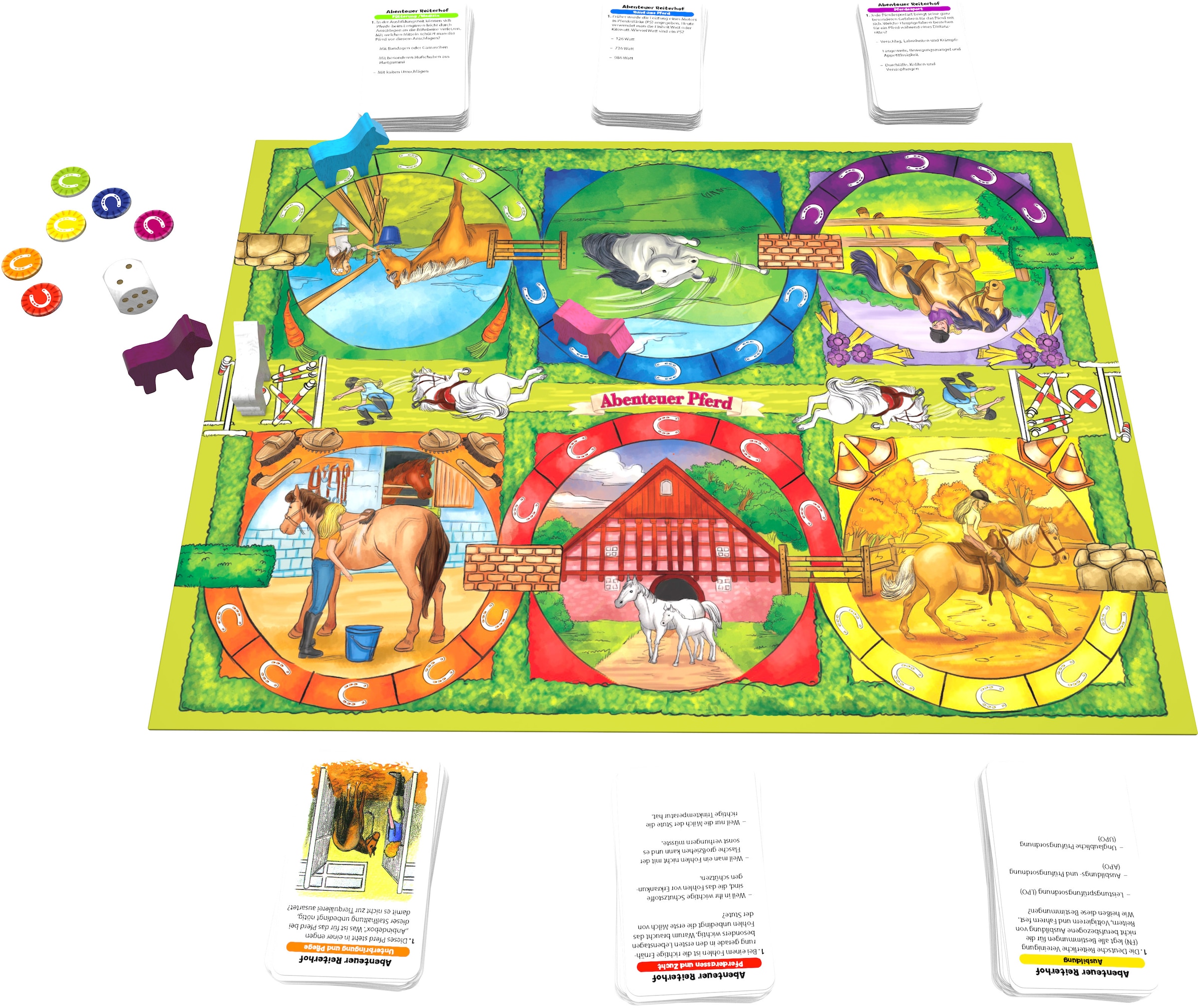 Noris Spiel »Abenteuer Pferd«