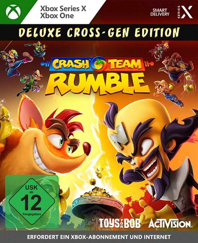 Spielesoftware »Crash Team Rumble - Deluxe Edition«, Xbox One-Xbox Series X