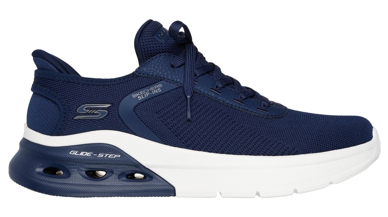 Skechers Slip-On Sneaker »BOBS ARC WAVES 2.0«, Sneaker, Slipper, Freizeitschuh in Bequemweite G (= weit)
