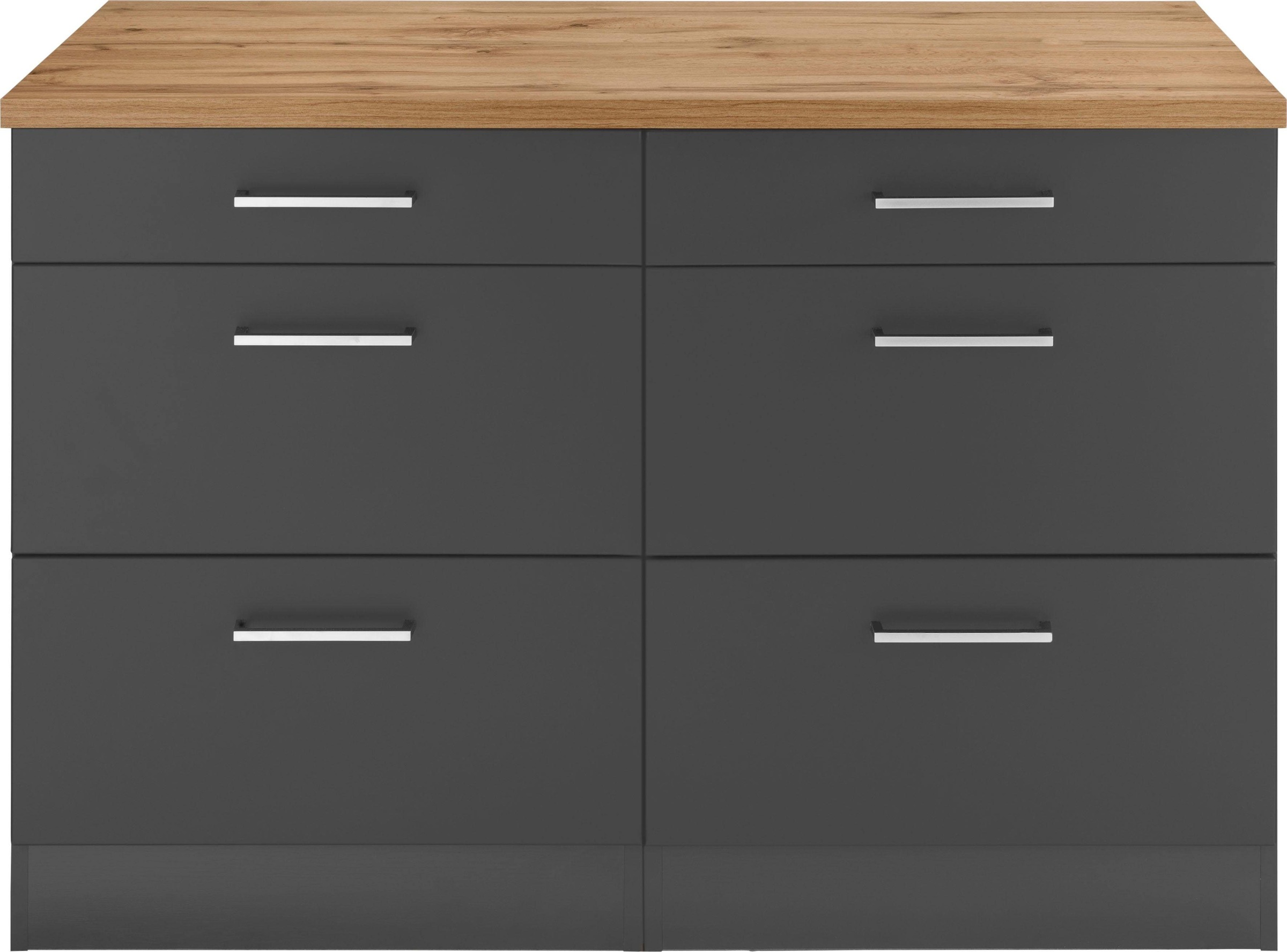 KOCHSTATION Unterschrank »KS-Kehl« Breite 120 cm