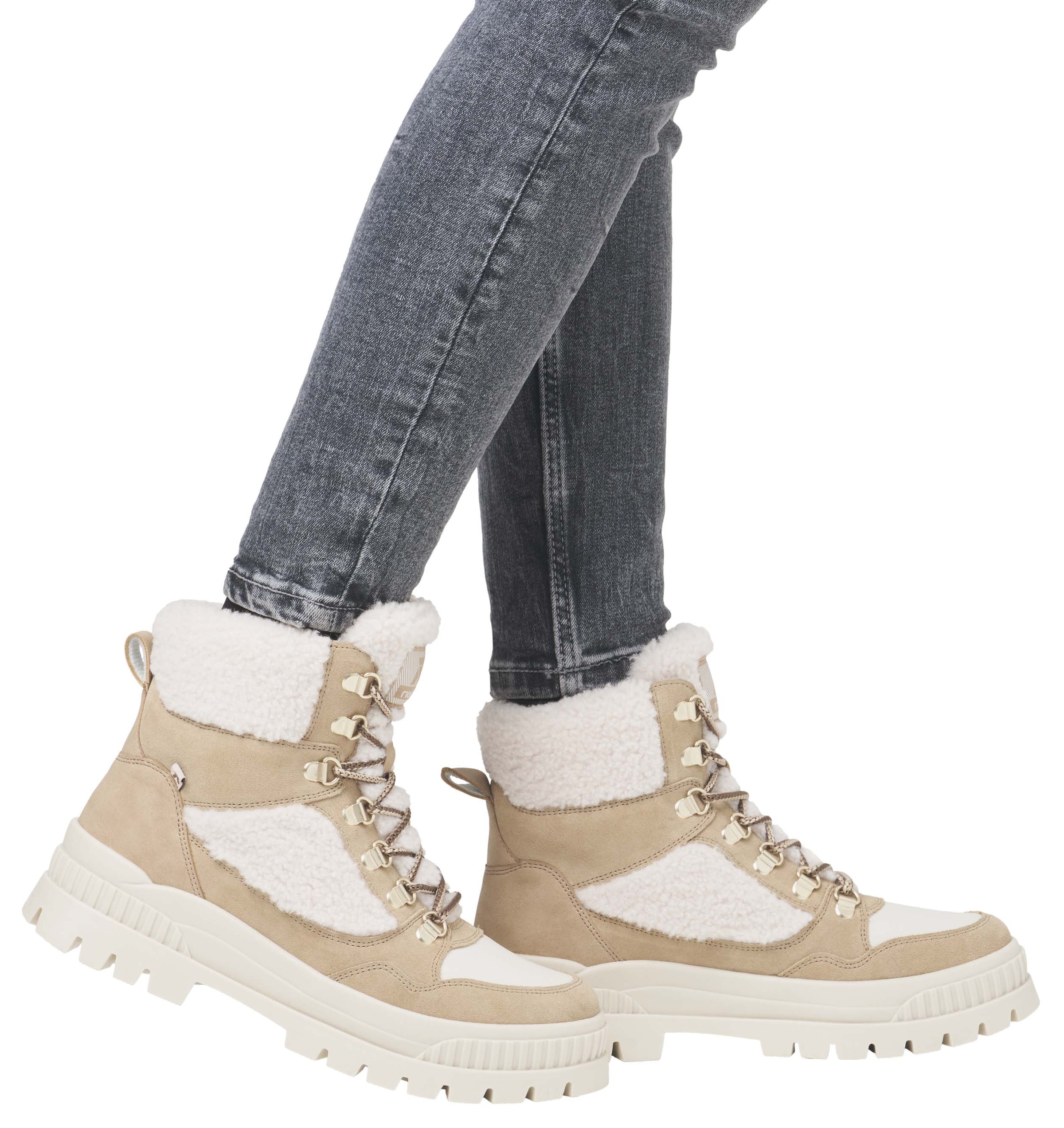 Rieker EVOLUTION Winterboots, Outdoorboots, Winterstiefelette mit Fiber Grip-Laufsohle