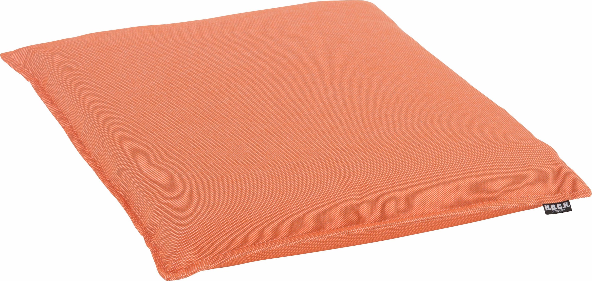 H.O.C.K., Stuhlkissen »Caribe« 45/45/4 cm, orange + bedruckt, Polyacryl (dralon ), B/L: 45 cm x 45 cm - 1 Stk.