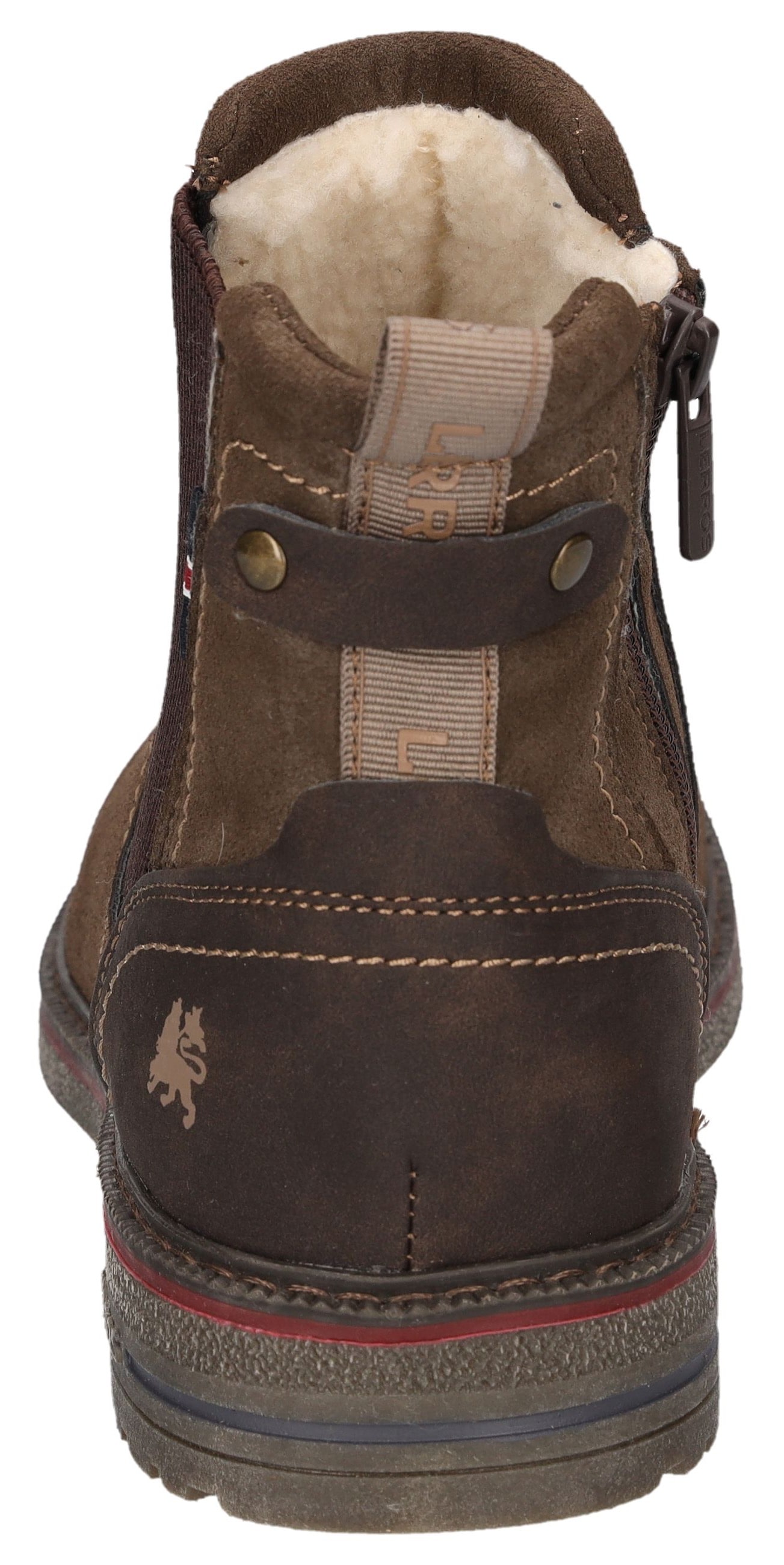 LERROS Chelseaboots  Schlupfstiefel, mit Reißverschluss, Winterboots mit Warmfutter