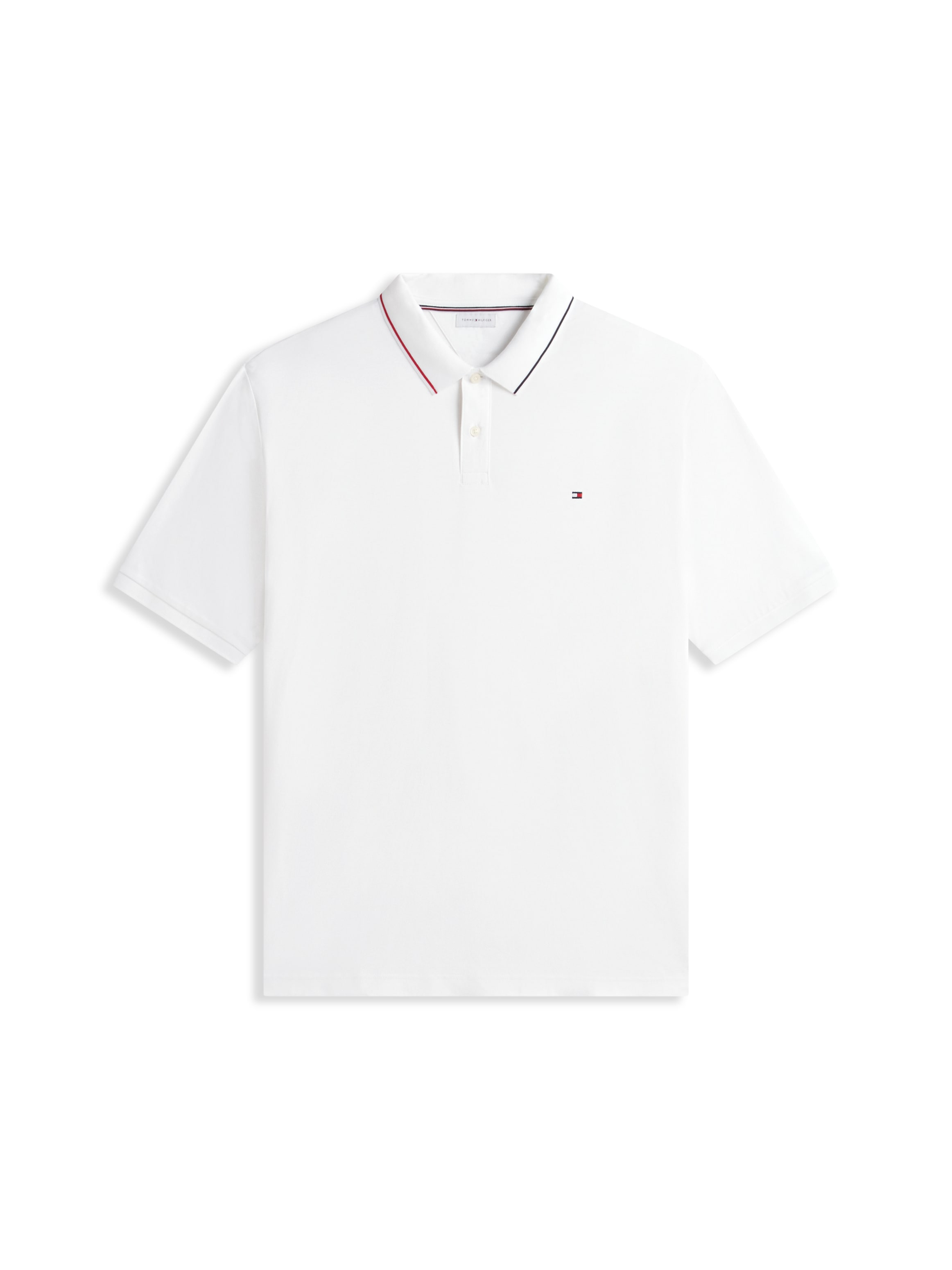 Tommy Hilfiger Big & Tall Poloshirt »BT-LIQUID COTTON TIPPED SLIM-B« aus Baumwolle