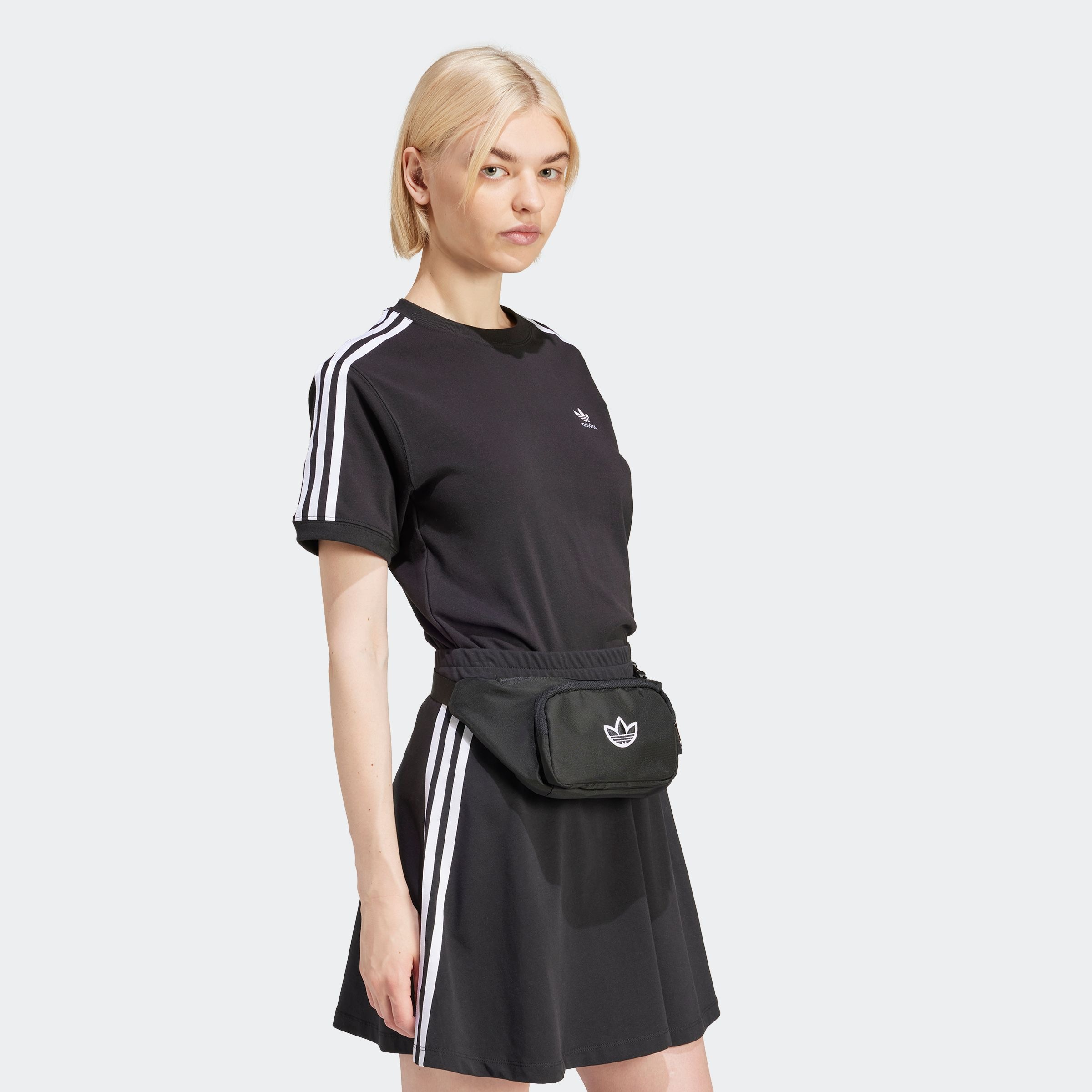adidas Originals T-Shirt »3 STRIPE TEE«, drei Streifen Shirt mit Trefoil Logo