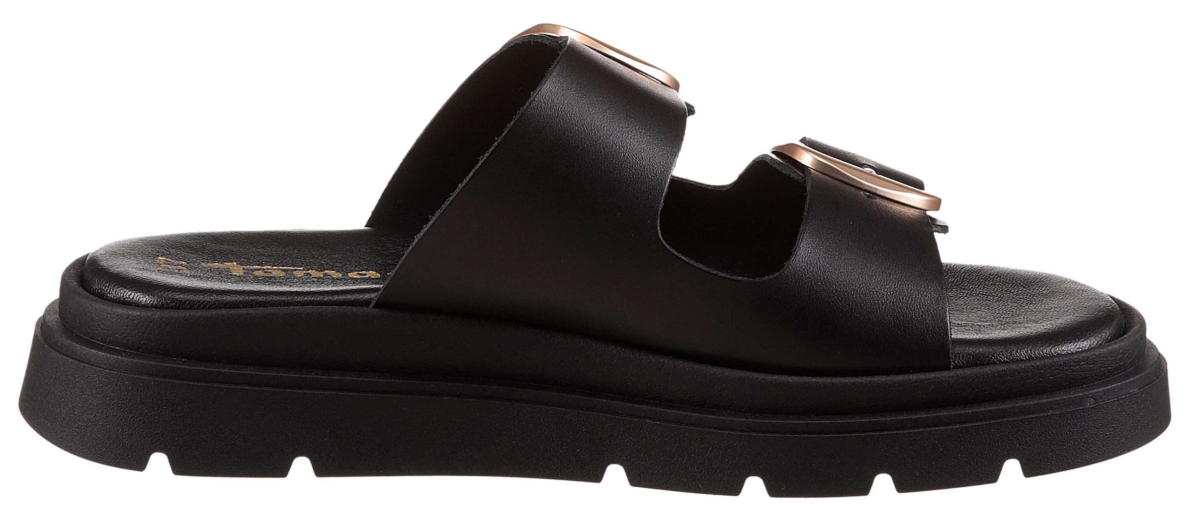 Tamaris Pantolette  , Keilabsatz, Plateau, Sommerschuh, mit Touch It-Ausstattung