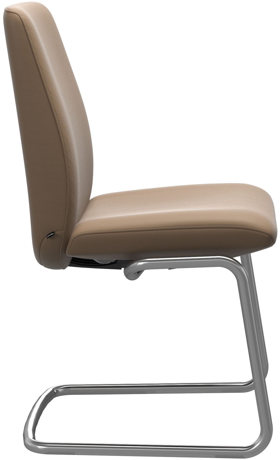 Stressless® Polsterstuhl »Laurel«, Leder PALOMA, Low Back, Größe L, mit Beinen aus Stahl in Chrom glänzend