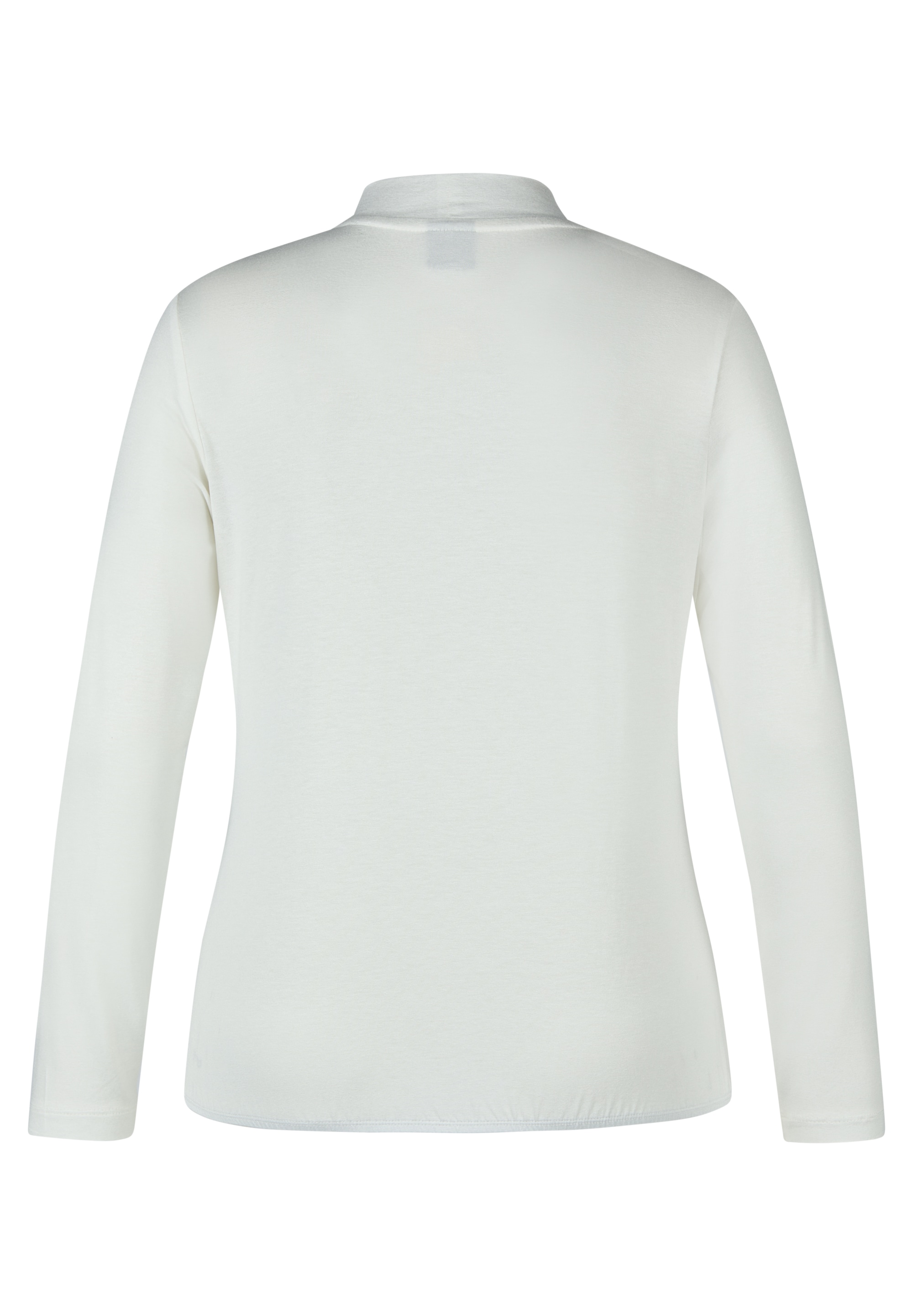 Rabe Langarmshirt , mit Stehkragen und aus Viskose
