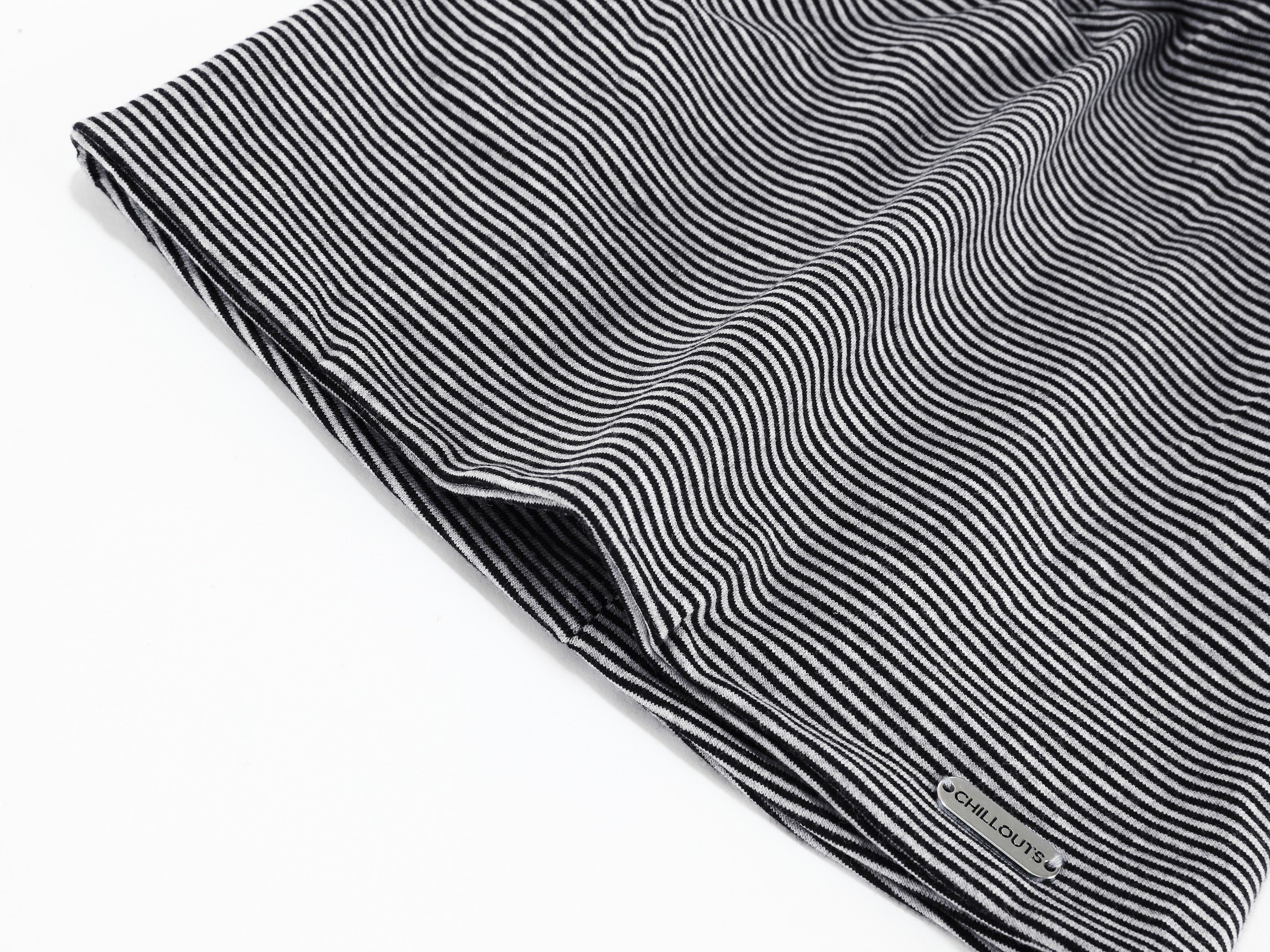 chillouts Beanie »Pittsburgh Hat« mit weichem Baumwollmix & feiner Streifenstruktur