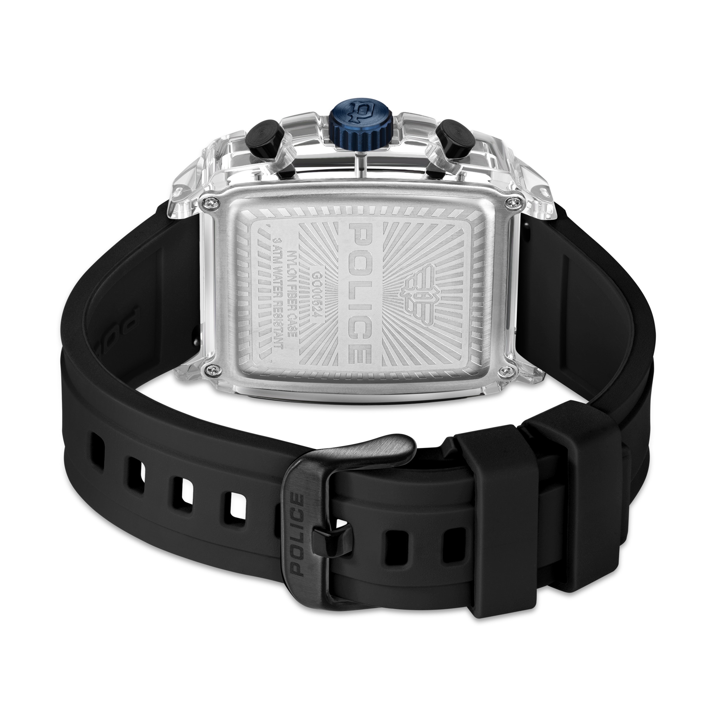 Police Chronograph »Clout Set« Quarzuhr, Armbanduhr, Herrenuhr, Silikonarmband