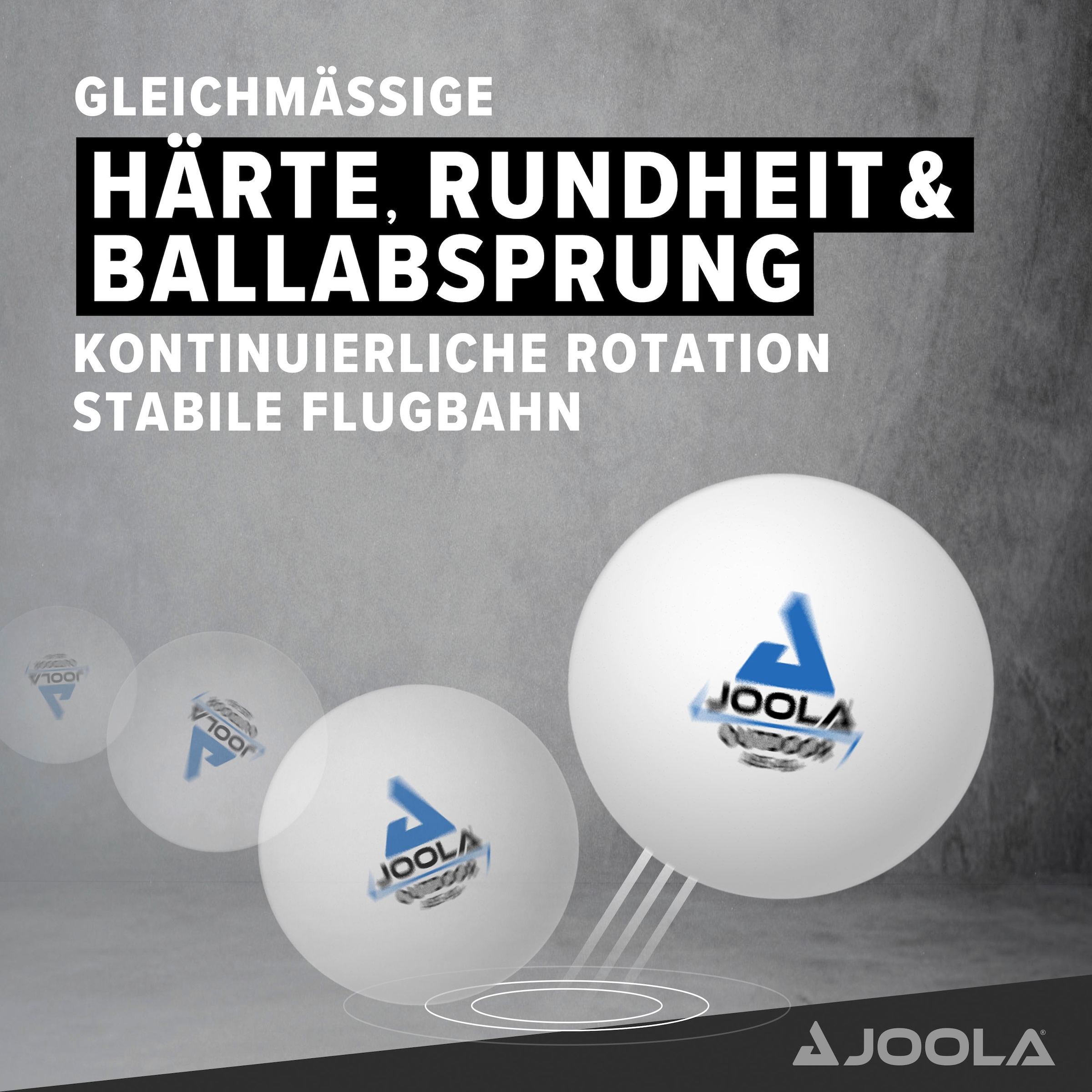 Joola Tischtennisball »Outdoor Ball«, (Packung, 12er-Pack)