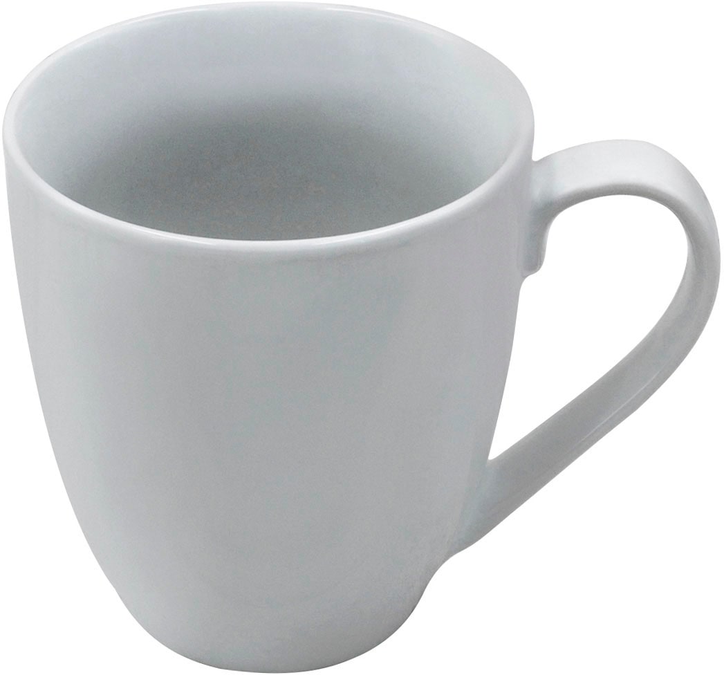 Retsch Arzberg Becher großer XXL Henkelbecher in gefällig bauchiger Form, 6-teilig, 500 ml