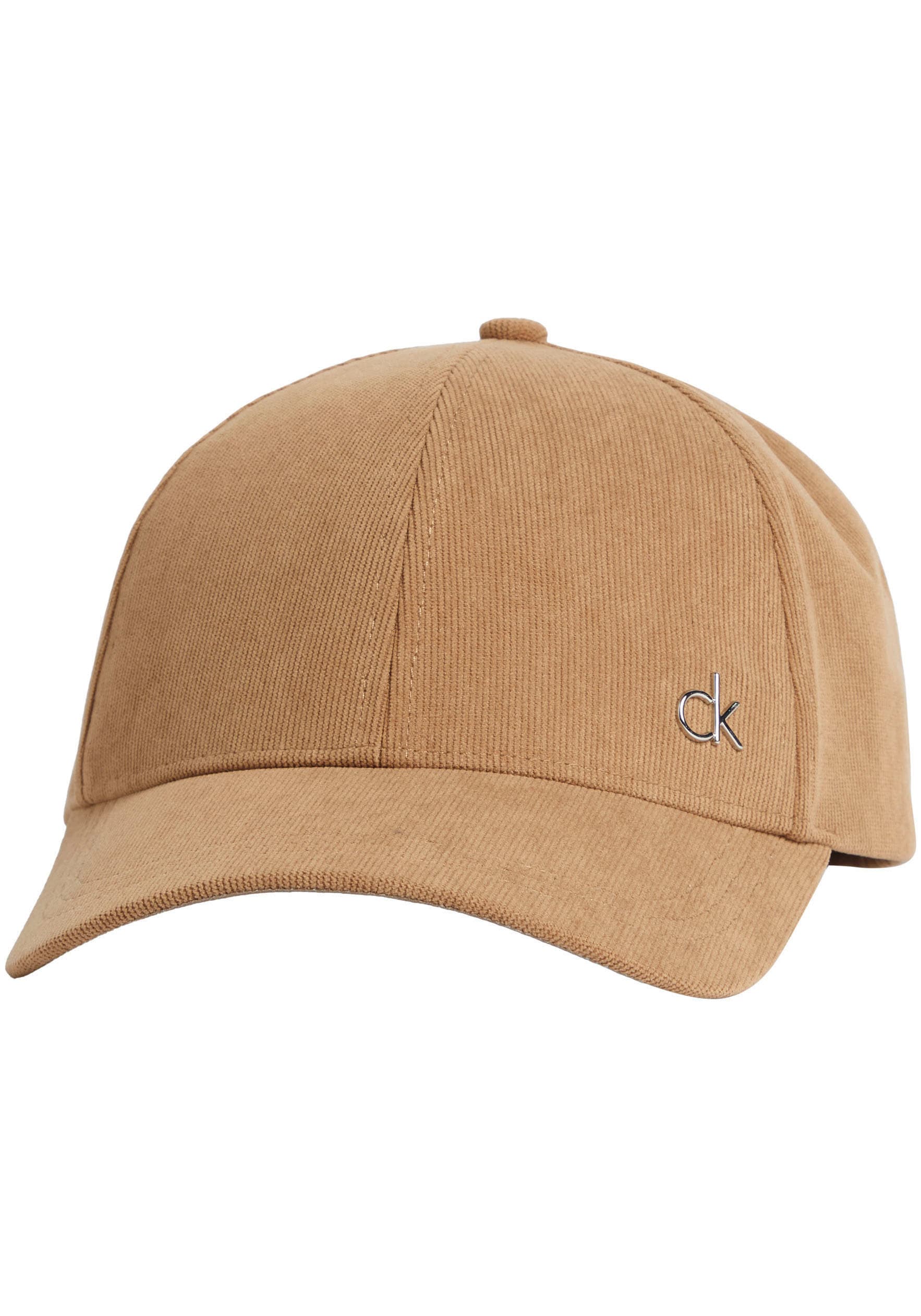 Calvin Klein Baseball Cap »CORDUROY COTTON CAP«, Klemmverschluss mit Logoprägung