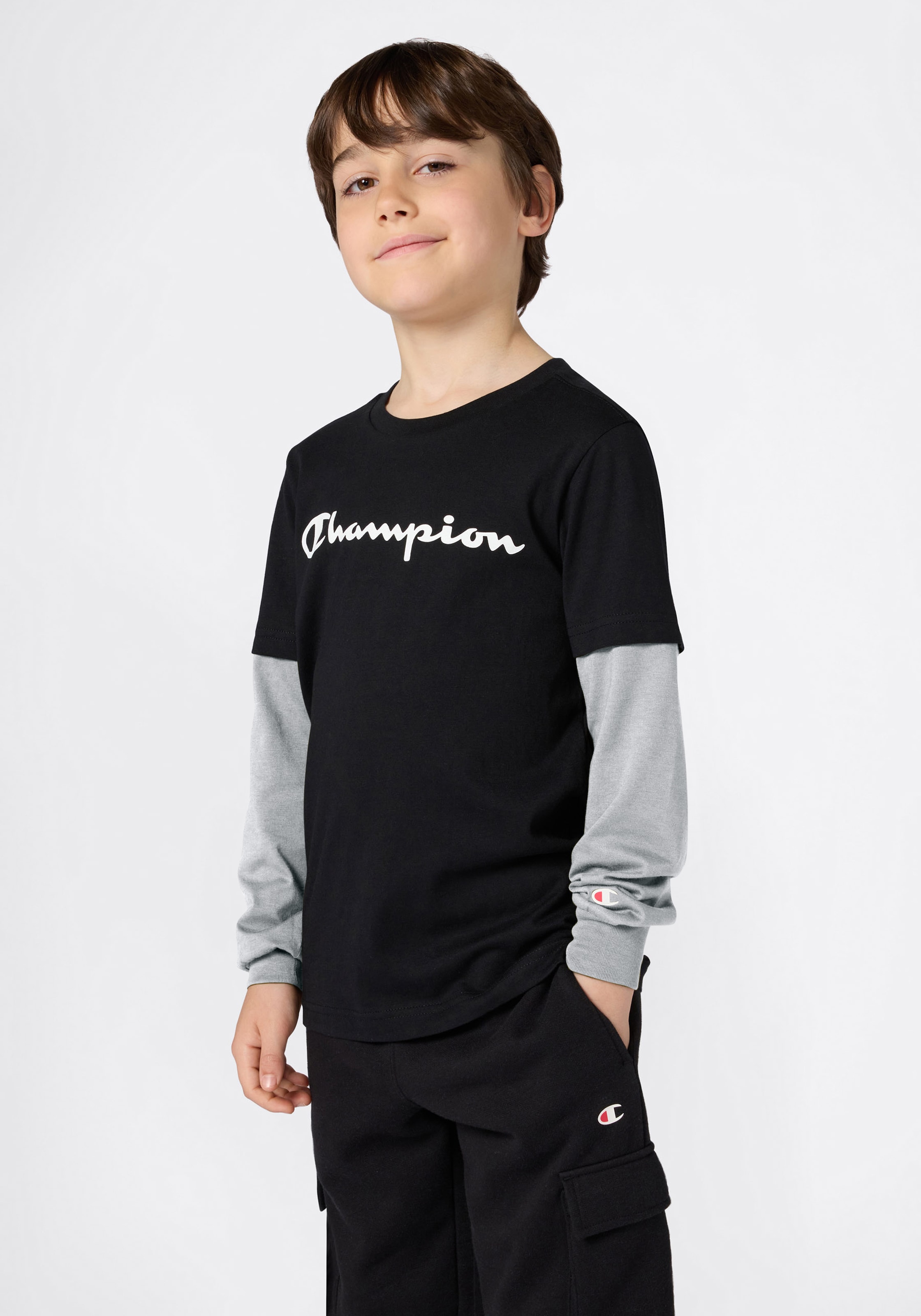 Champion Langarmshirt »SPORTWEAR LONG SLEEVE Standard Fit« 1 tlg. für Kinder
