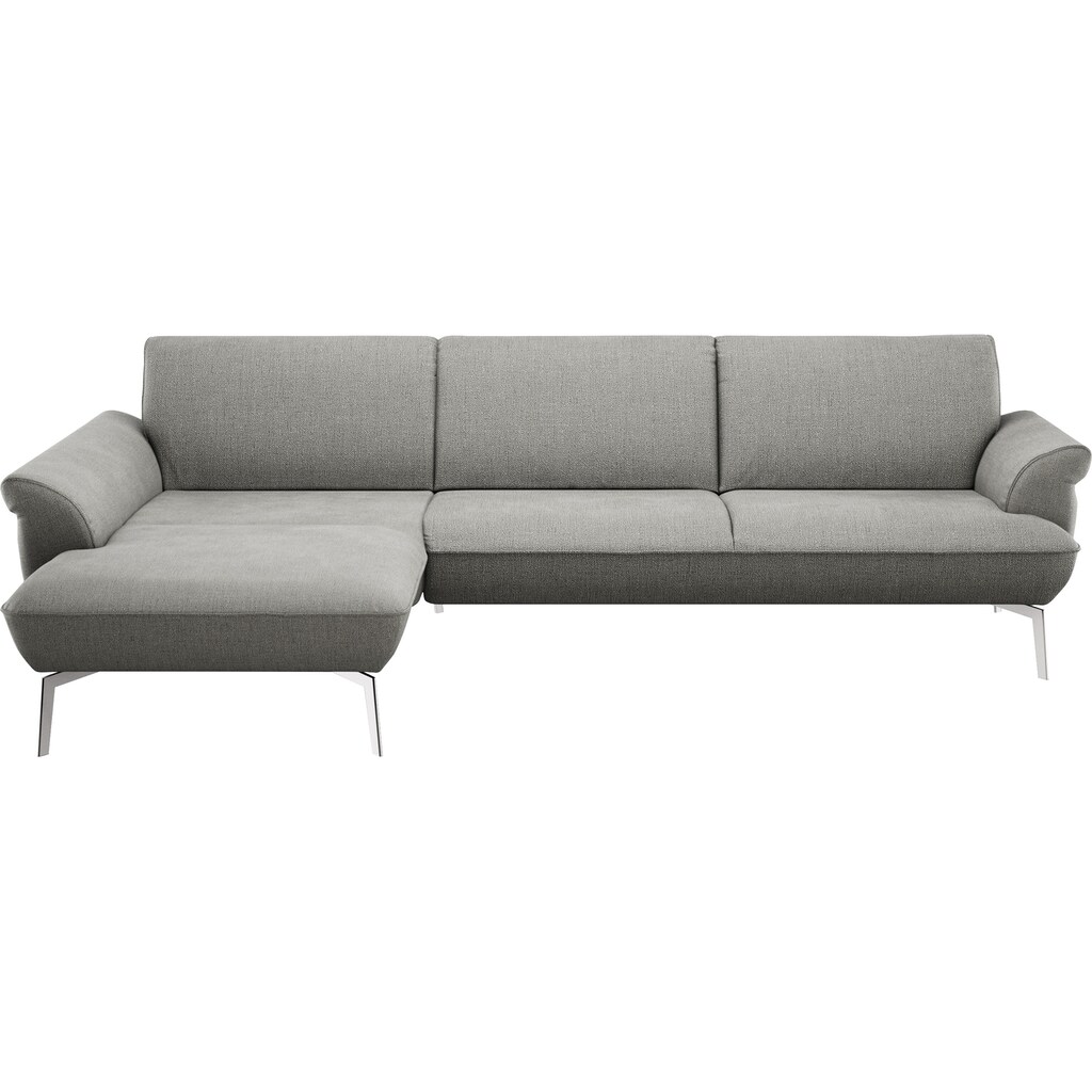 himolla Ecksofa »himolla 9900«, (mit Hocker)