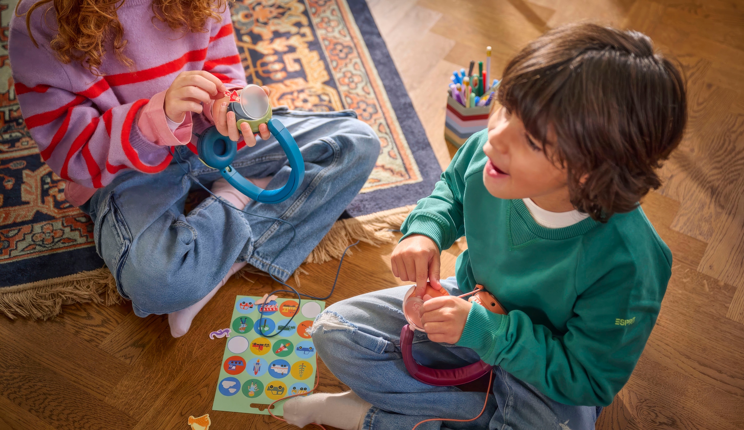 Philips Kinder-Kopfhörer »TAK 2000«, Freisprechfunktion-Rauschunterdrückung