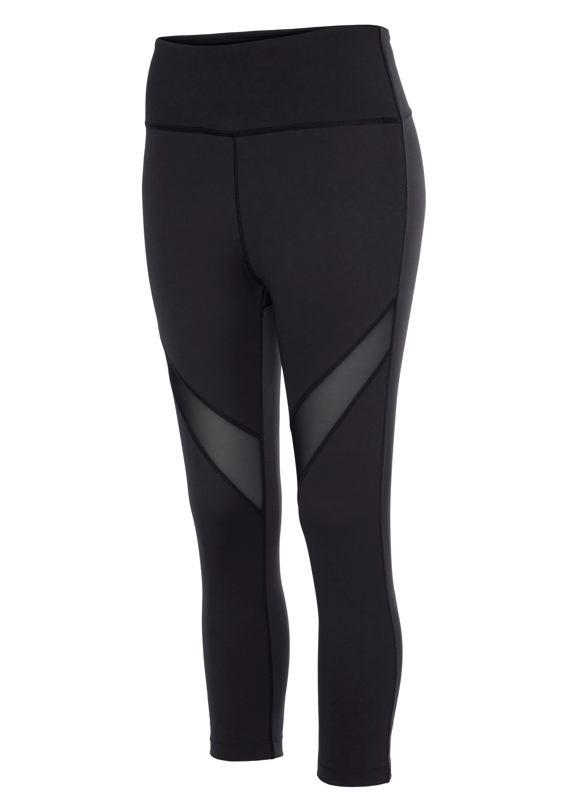 LASCANA ACTIVE Caprileggings, mit kleiner Raffung, Loungewear