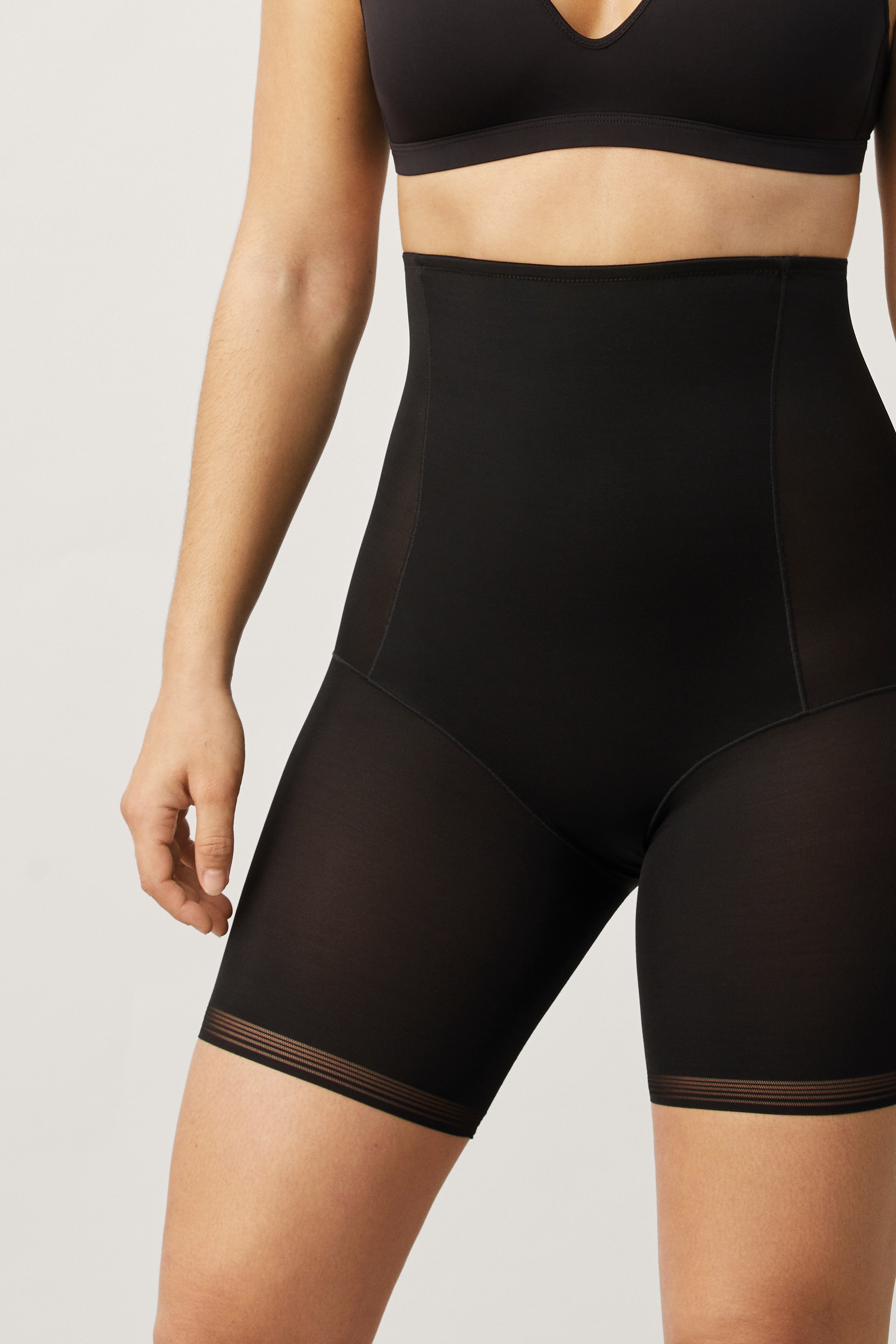 YSABEL MORA, Damen, Shapinghose 2er Pack, hoch geschnitten, elastisch, mittlerer Form-Effekt, black, L, black, Hohe Miederpants von Ysabel Mora