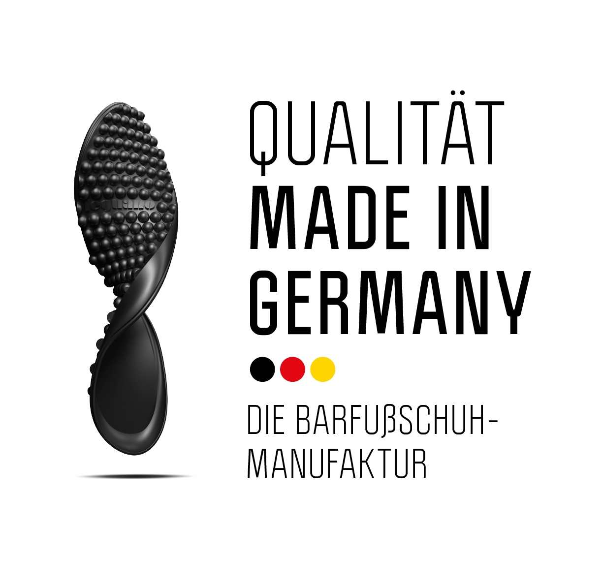Leguano Barfußschuh, Ballerina, Slipper, Bequemschuh, der das taktile Empfinden verstärkt