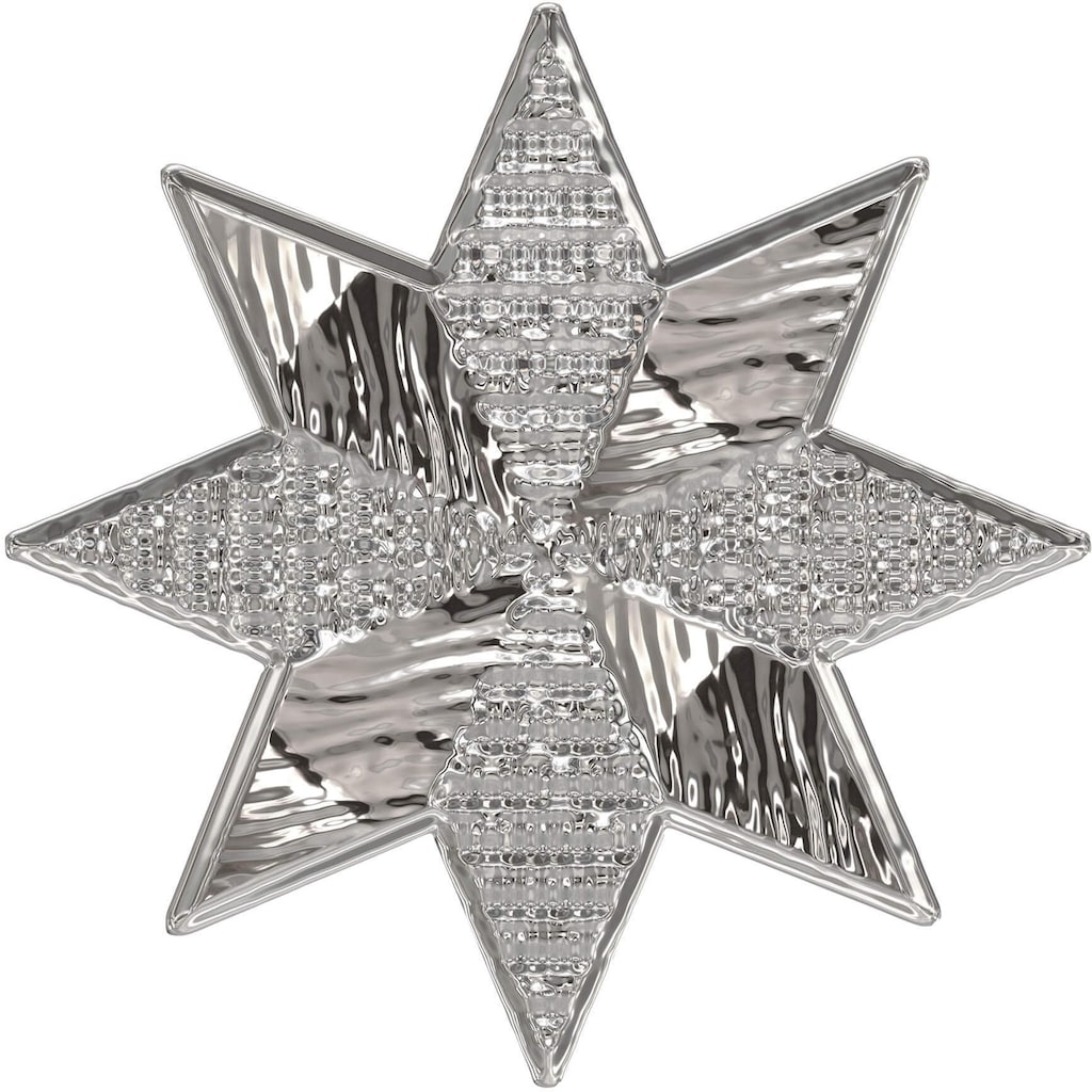 Wall-Art Wandtattoo »Metallic Star Silber Stern«