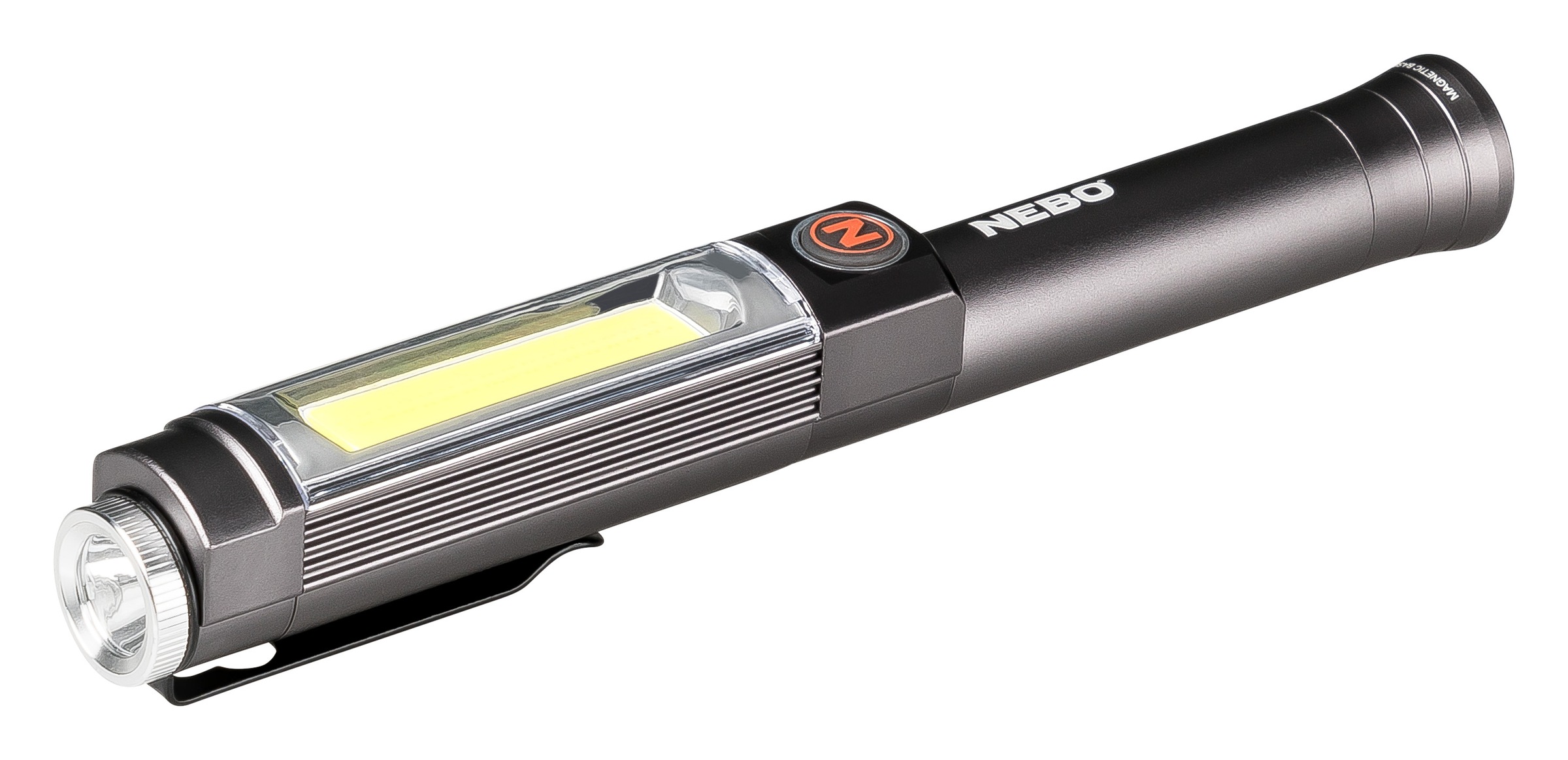 NEBO LED Taschenlampe »BIG LARRY 2«, batteriebetrieben, Magnetfuß, Notsignalfunktion