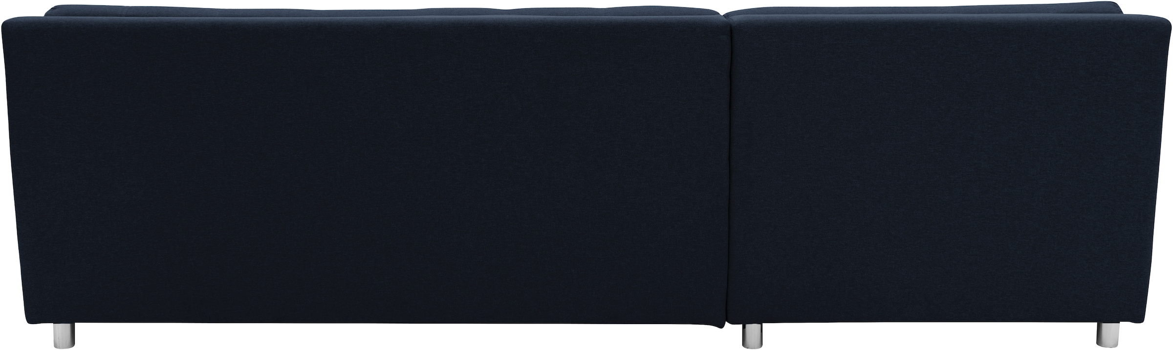 OTTO home Ecksofa »Tornby 268 x 178 cm, mit Steppungen, modern & stabil« L-Form, aus pflegeleichtem, weichem Luxus-Microfaser