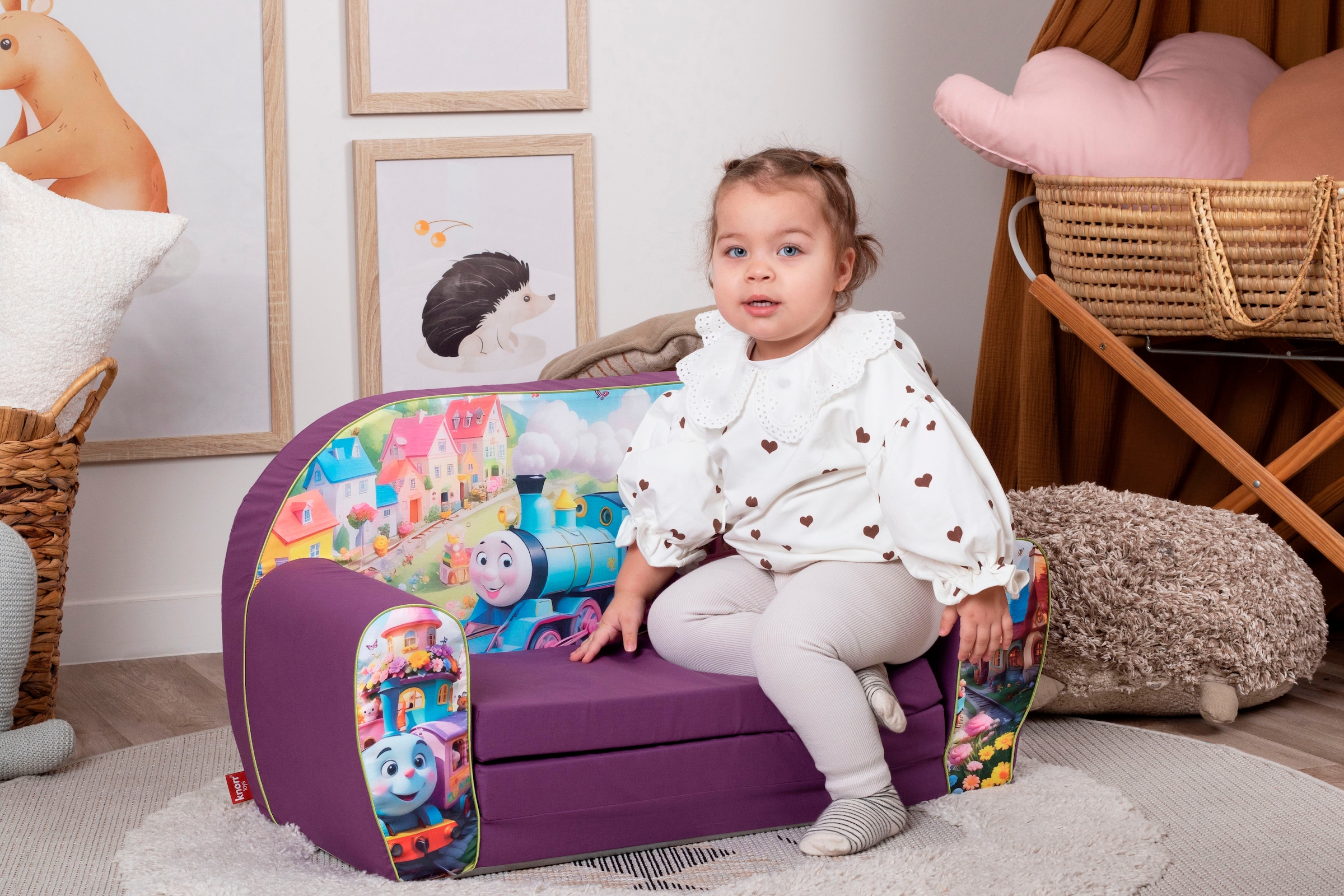 Knorrtoys® Sofa »Happy train«, für Kinder; Made in Europe