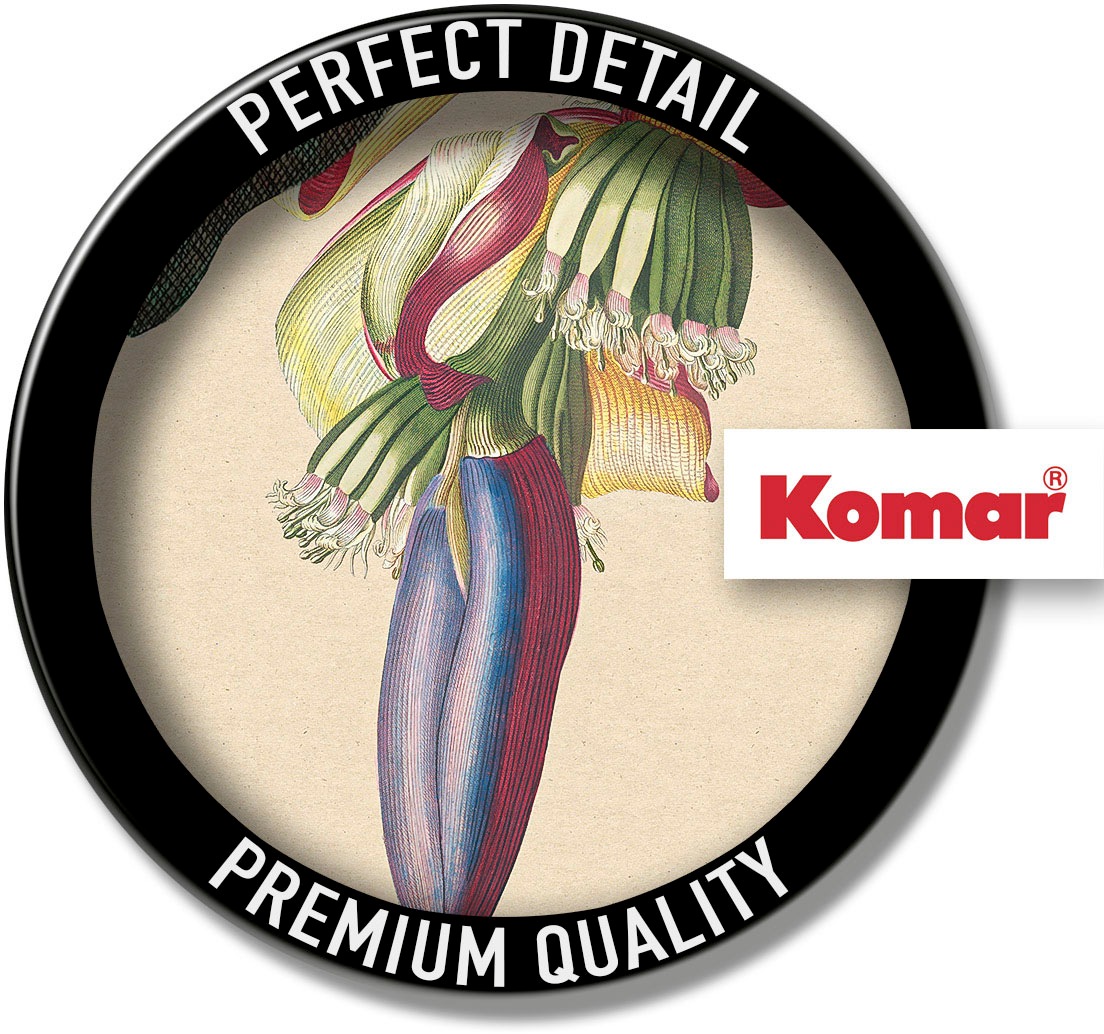 Komar Bild »Banana Heart« Natur 1 Stk. tlg. Wandbild zur Dekoration - ohne Rahmen