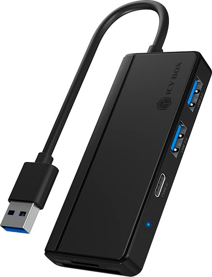 Computer-Adapter »USB 3.0 Type-A Hub & Kartenleser«