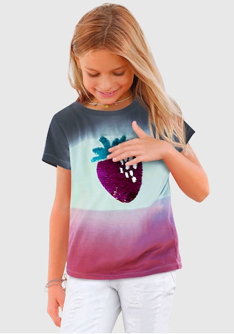 KIDSWORLD T-Shirt, mit Wendepailletten & Farbverlauf kaufen