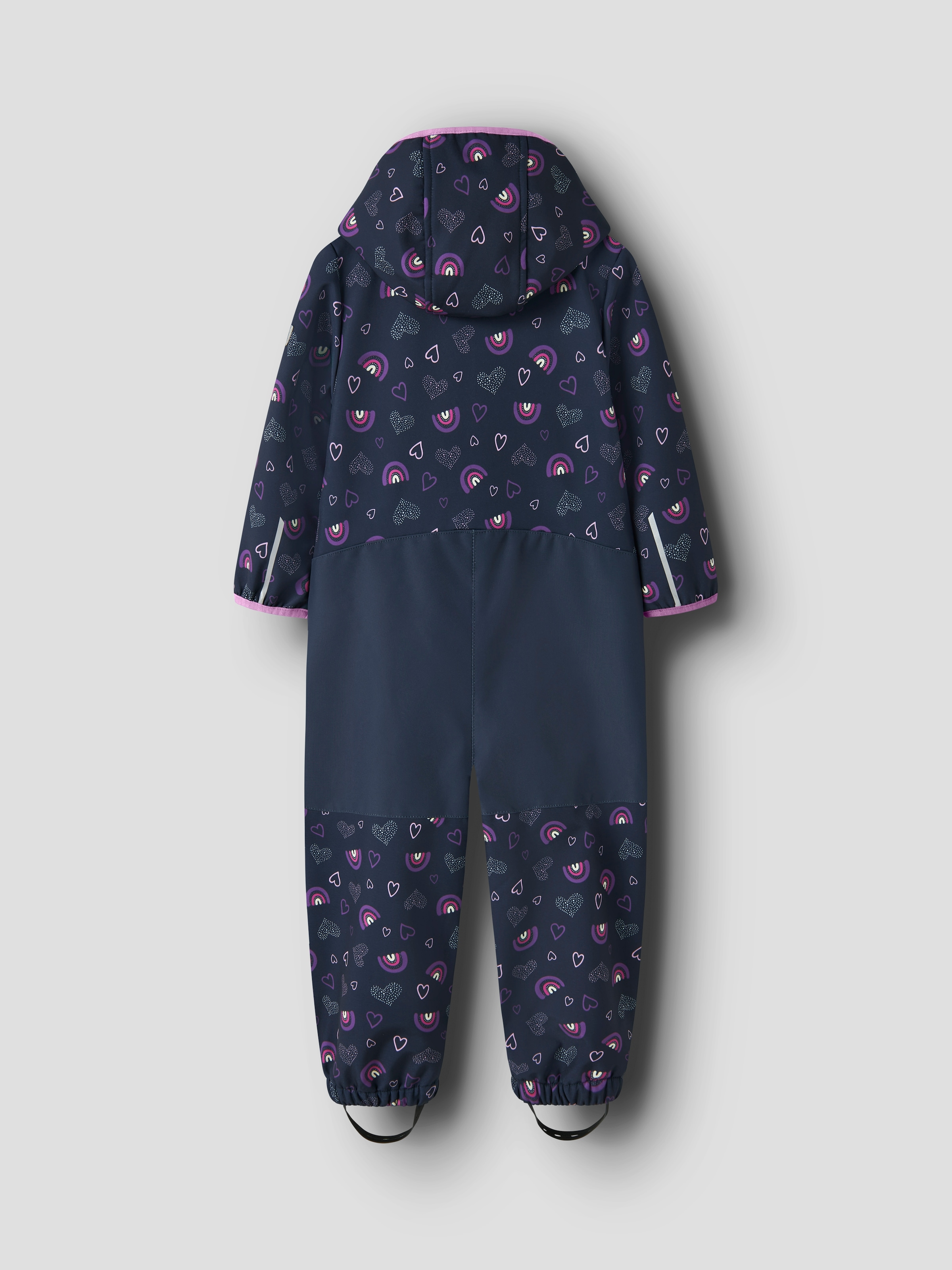 Name It Regenoverall »NMFMALTA05 SUIT AOP FO« Materialmix, wasserdicht, winddicht