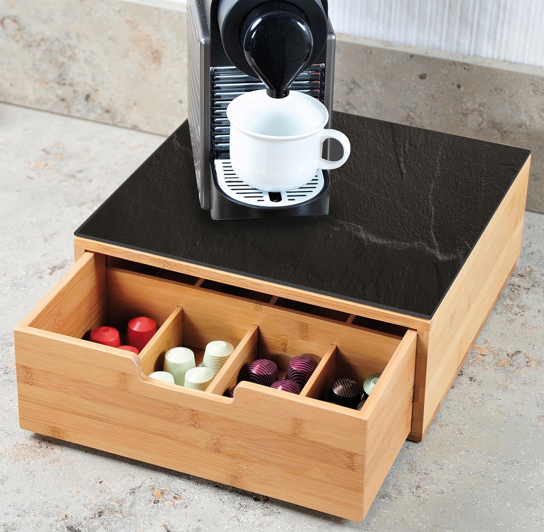 KESPER® Teebox, (1 tlg.), für Kaffeekapseln oder Teebeutel