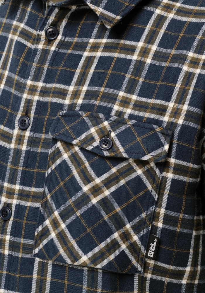 Jack Wolfskin Flanellhemd »MORGENLUFT SHIRT M«
