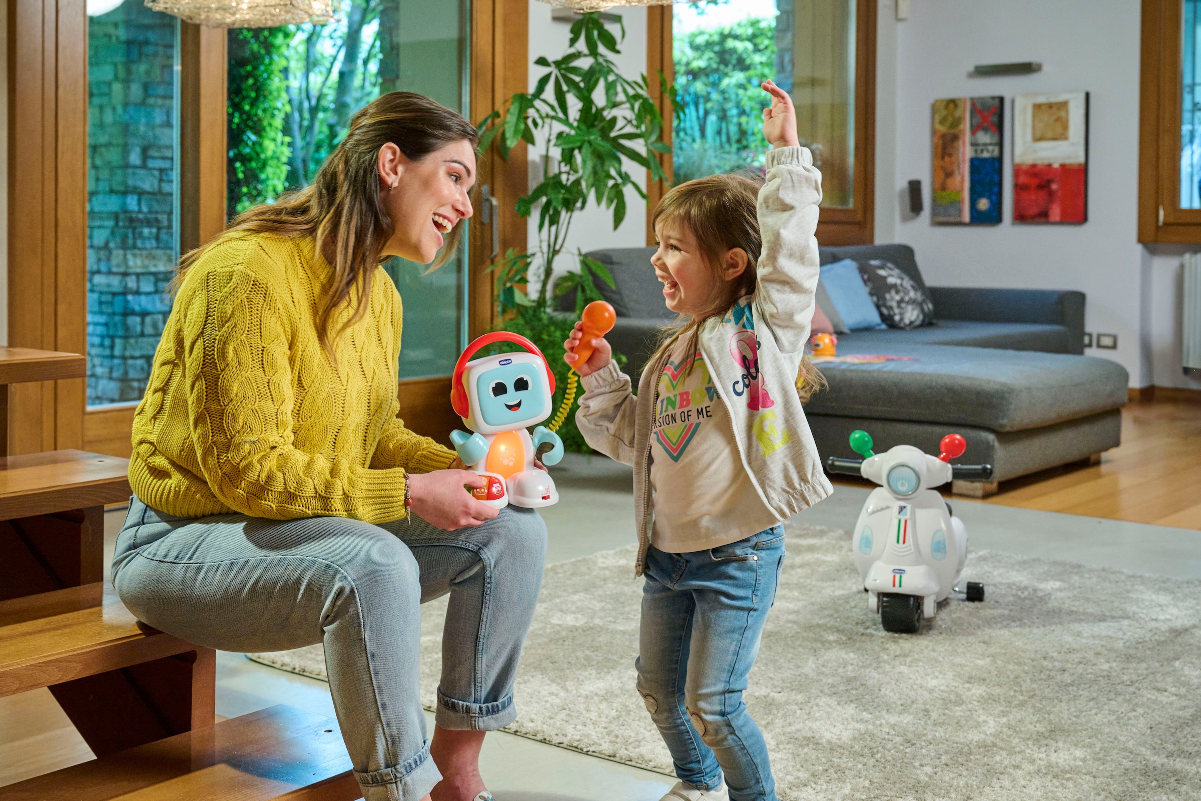 Chicco Lernspielzeug »Robit - sing mit mir«, mit Licht- & Soundeffekt