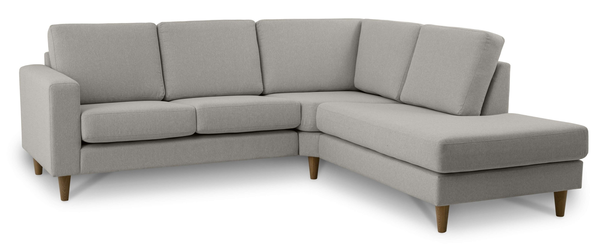 OTTO home Ecksofa »Tvinno« im skandinavischen Stil, L-Form, mit Massivholzfüßen, Breite 230 cm