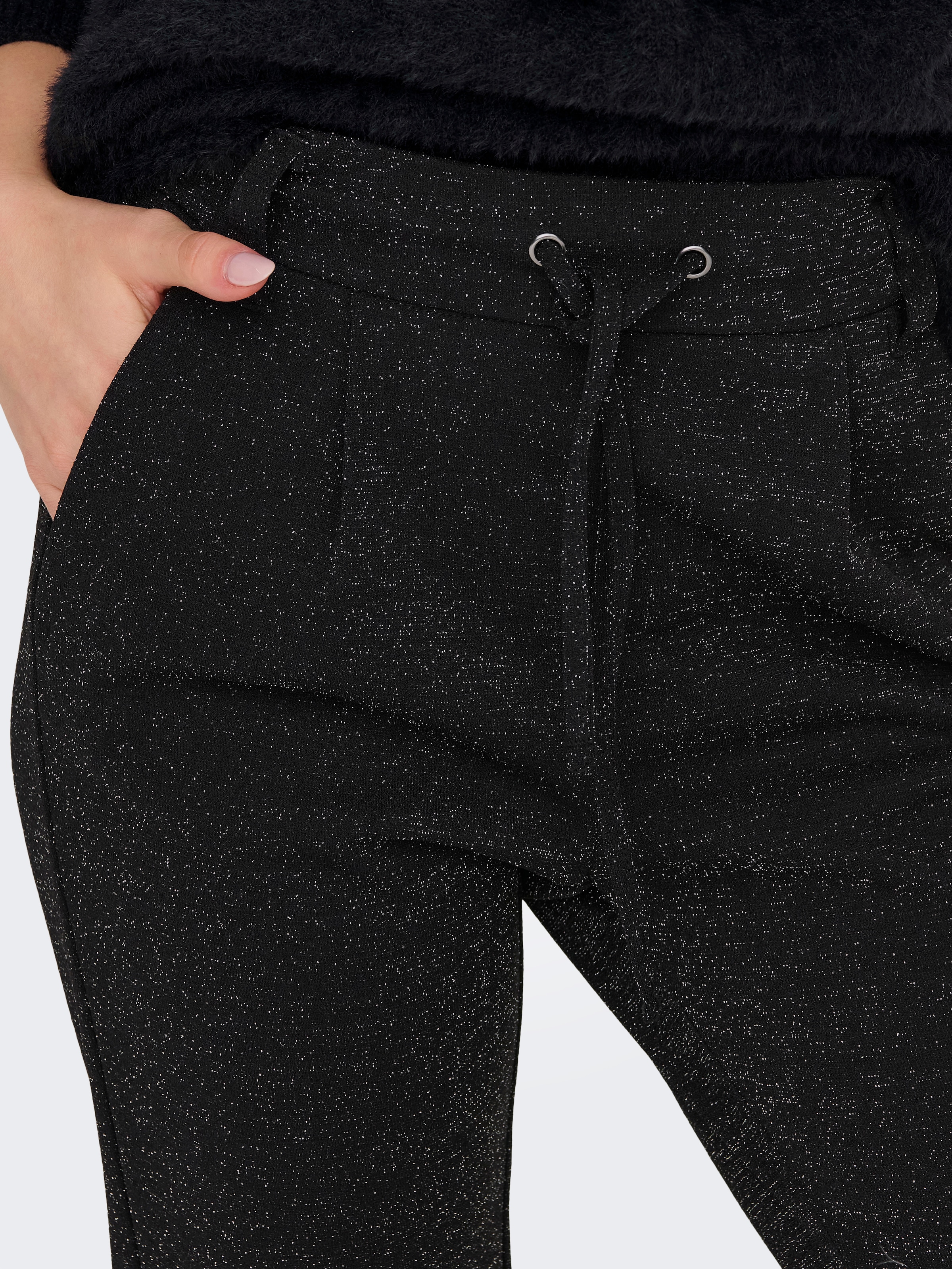 ONLY Jogger Pants »ONLPOPTRASH-ALYA LIFE GLIT PANT PNT«