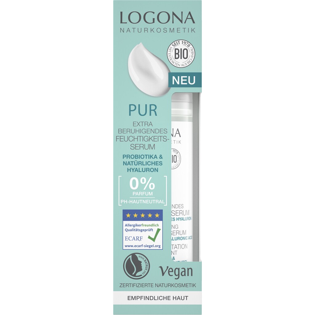 LOGONA Gesichtsserum »Logona Pur Feuchtigkeits-Serum«